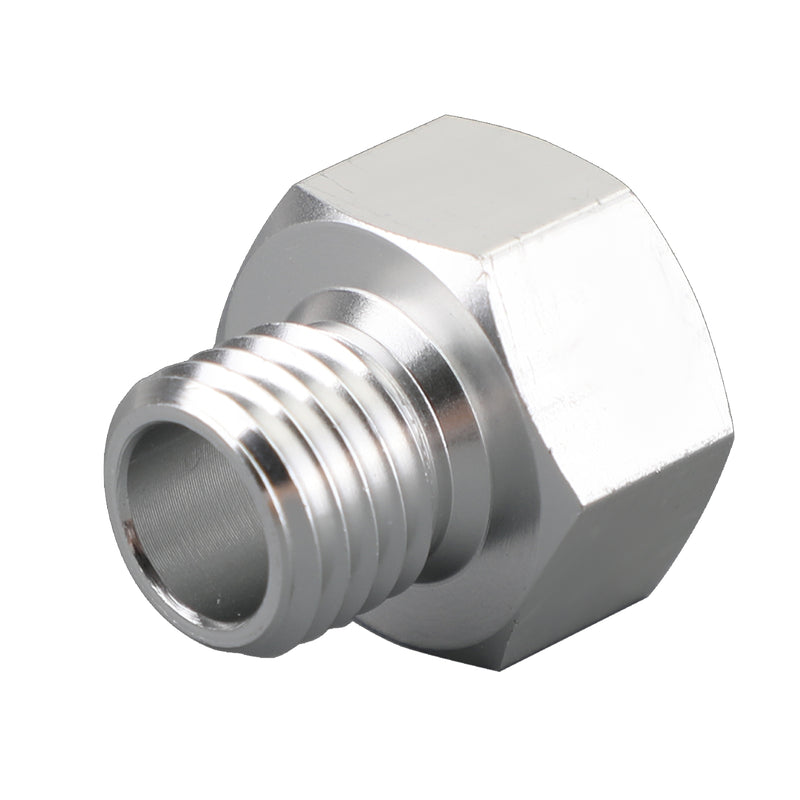 M12X1.5Mm إلى 1/8 Npt Gm Ls محول مستشعر ضغط زيت المحرك من الألومنيوم عام