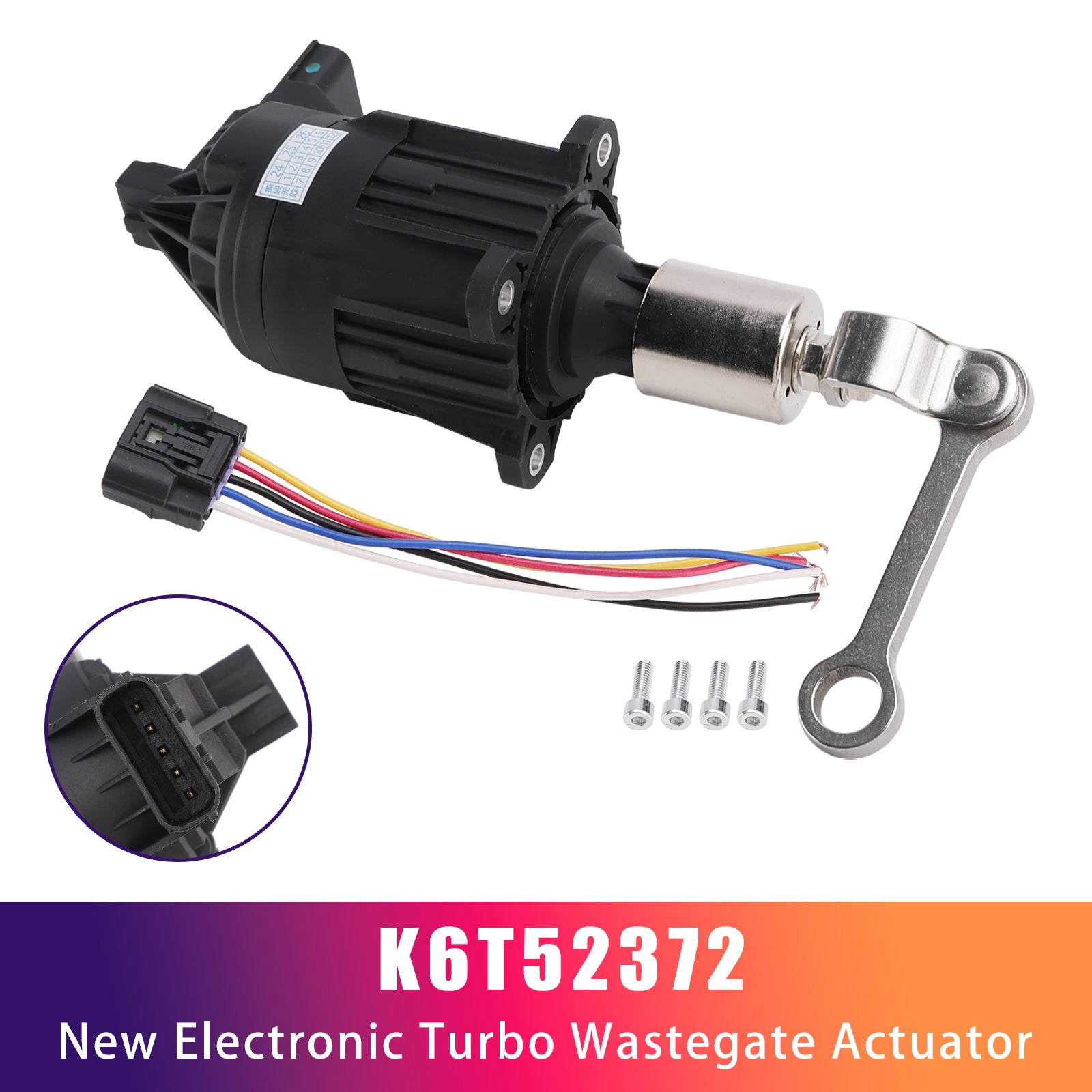 New Electronic Turbo Wastegate Actuator for Honda Civic 1.5L 2016-2019 K6T52372 Generic