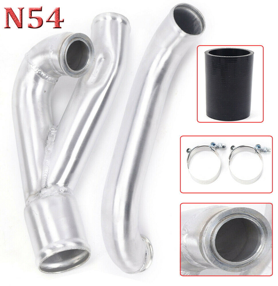 Turbo Outlet Charge Pipe Upgrade Kit For 07-13 BMW 335i 335is N54 Aluminum