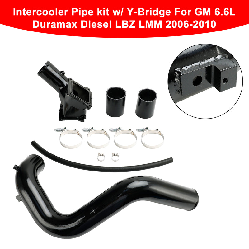 2007.5-2010 LMM VIN Code 6 Intercooler Pipe kit w/ Y-Bridge Generic