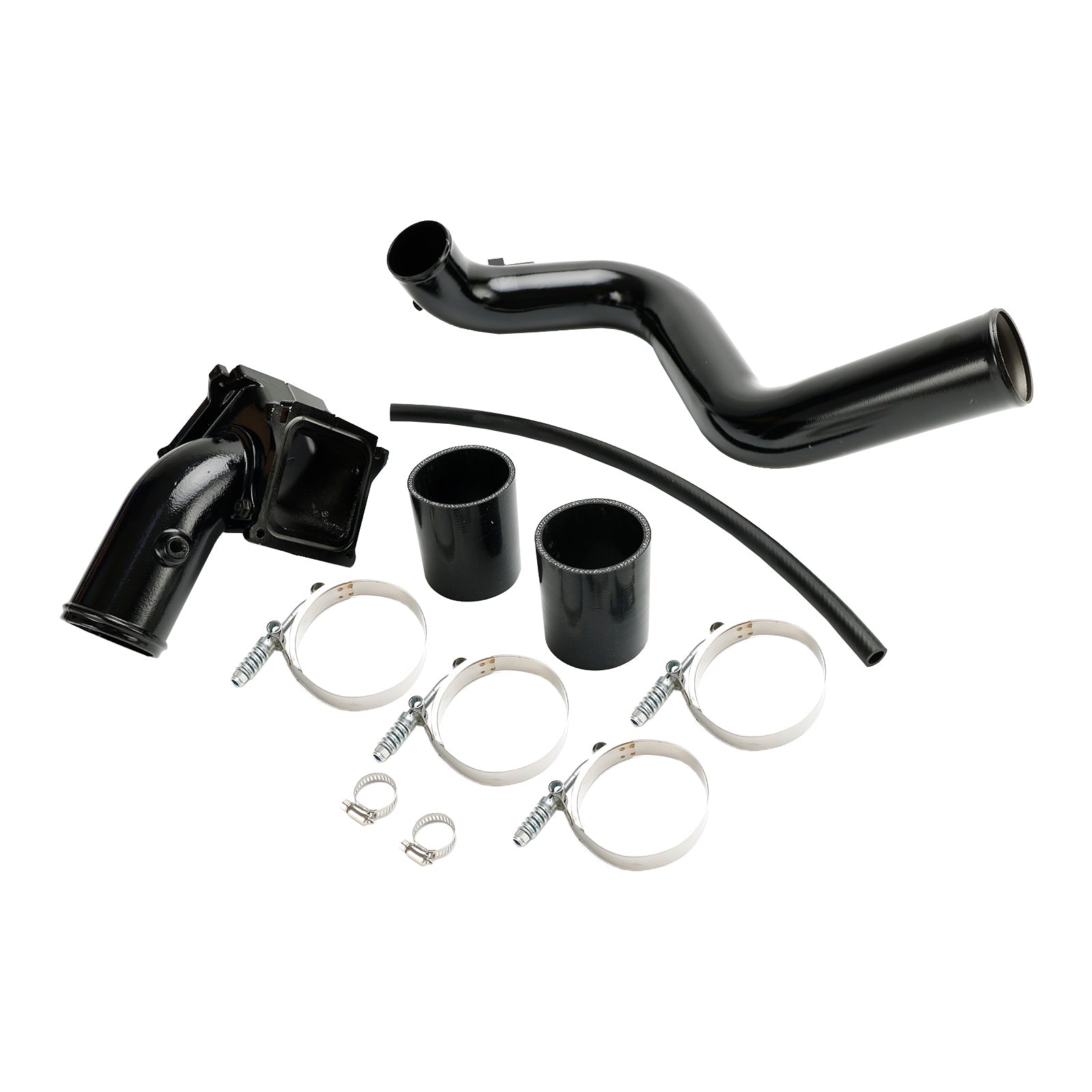 2007.5-2010 LMM VIN Código 6 Kit de tubería intercooler con puente Y genérico