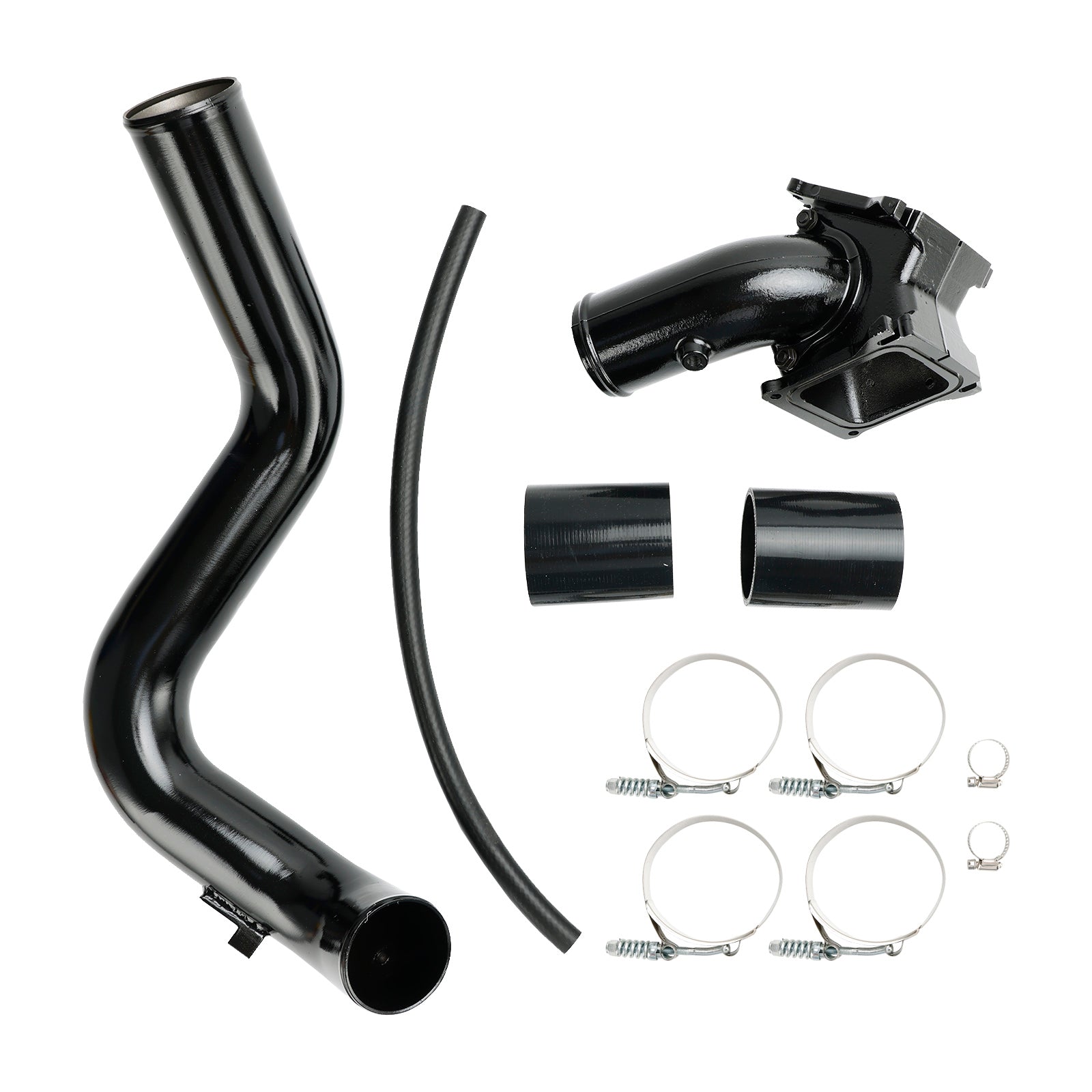 2007.5-2010 LMM VIN Código 6 Kit de tubería intercooler con puente Y genérico