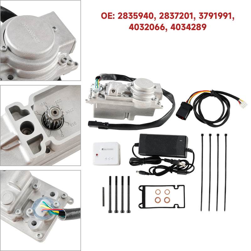 Actuador electrónico VGT para Cummins ISX Turbo parte 4034289 RX o 6378270 RX