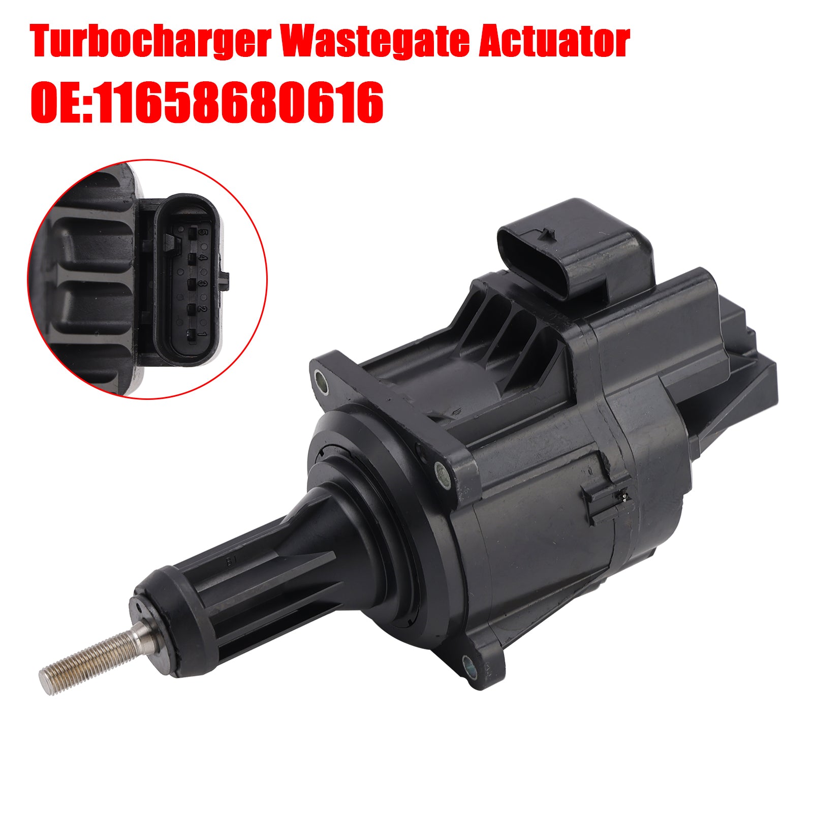 2015-2016 BMW 750Li xDrive 16 models N63B44C 330 8A/MT Turbocharger Wastegate Actuator 11658680616