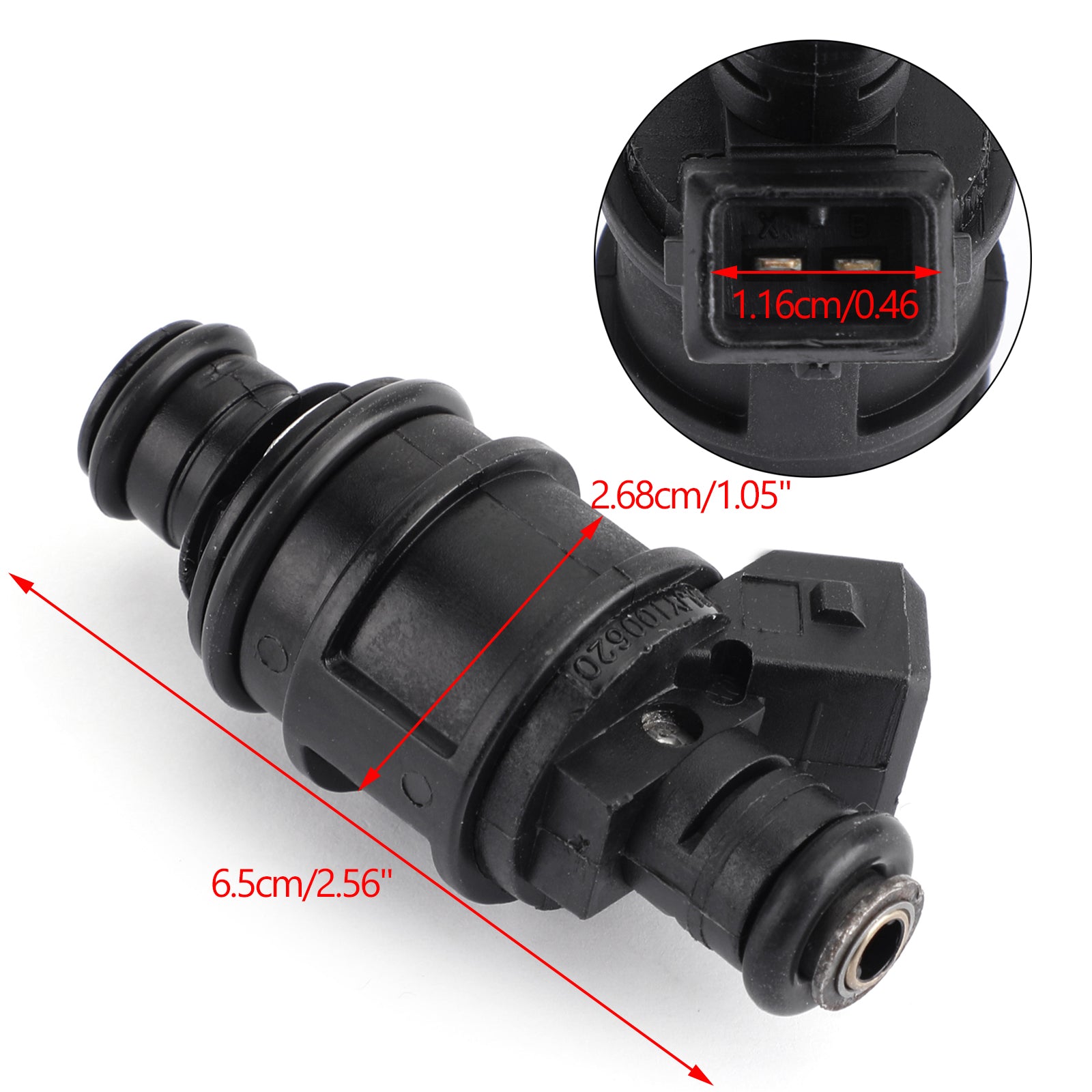 1PCS Fuel Injectors MJY100620 Fit LAND ROVER FREELANDER 2.5L KV6 90536149 Generic