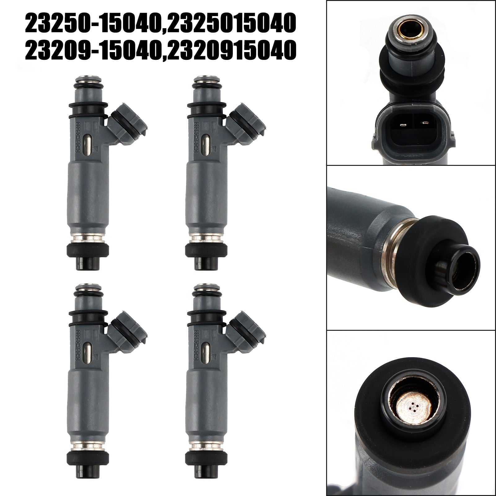Set of 4 fuel injectors 23250-15040 For Toyota Corolla AE11 4AFE Soluna AL50 Corona Generic