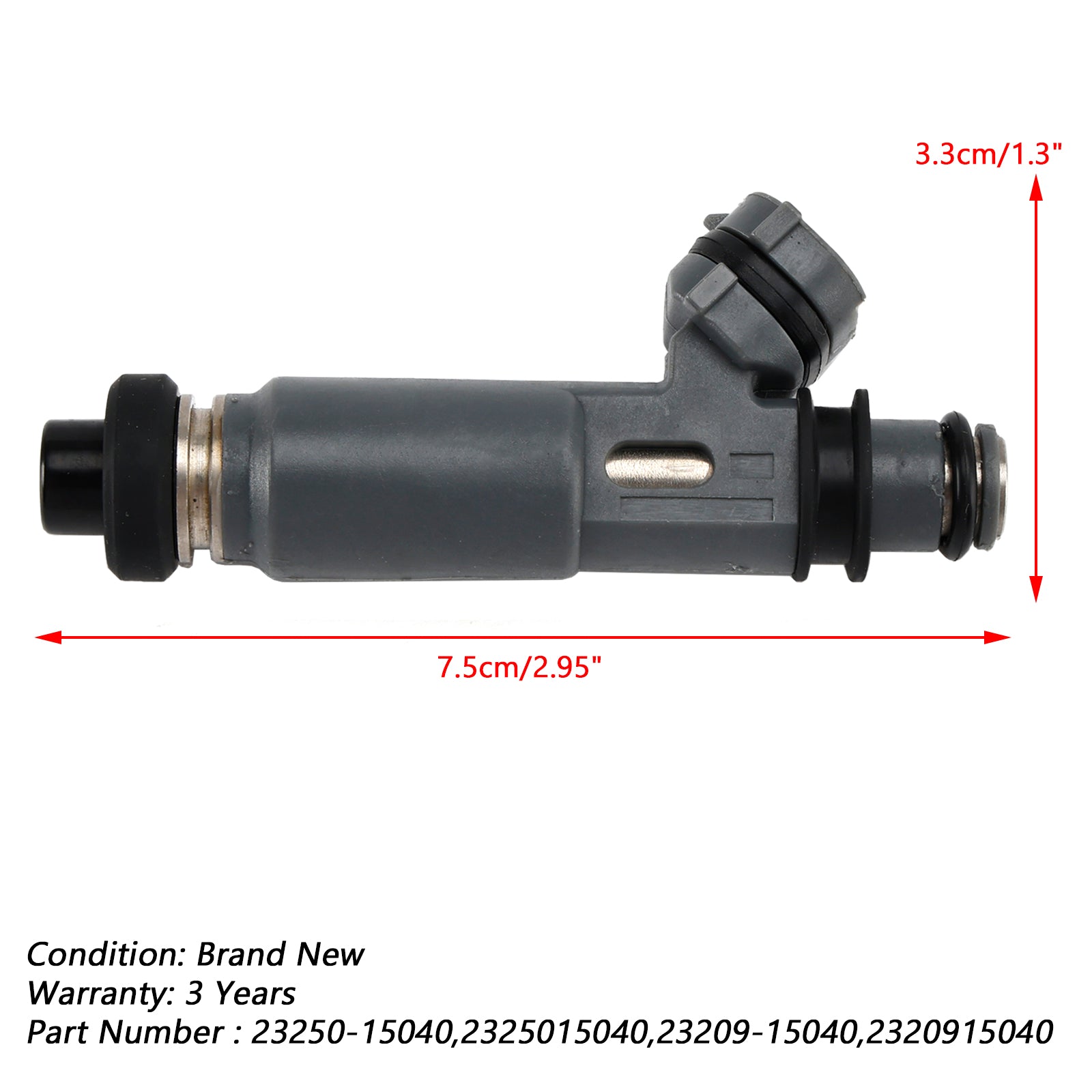 1PCS fuel injectors 23250-15040 For Toyota Corolla AE11 4AFE Soluna AL50 Corona 2320915040 Generic