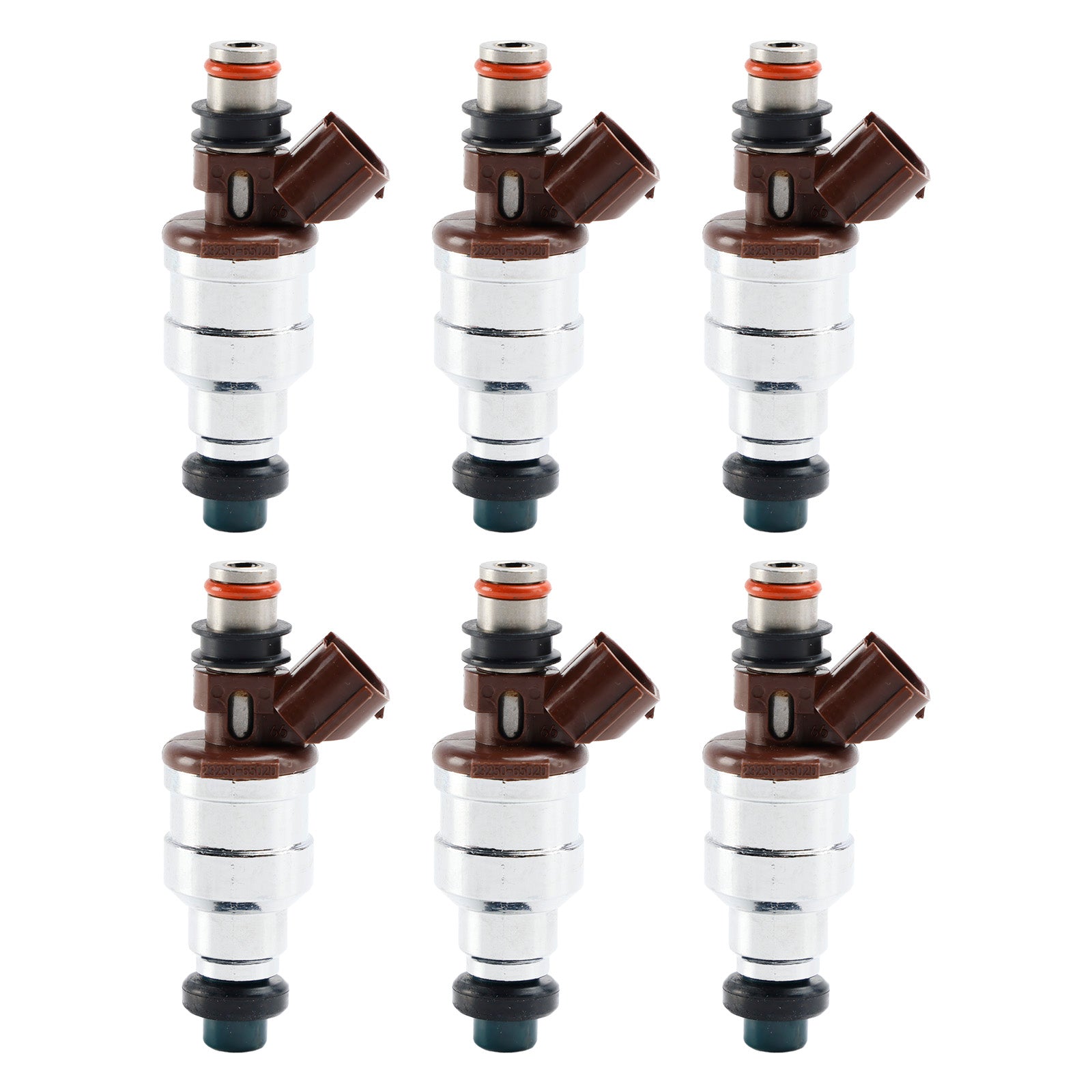 6pcs Fuel Injectors fit Toyota 4Runner Pickup 89-95 3VZE 3.0L V6 23209-65020 Generic