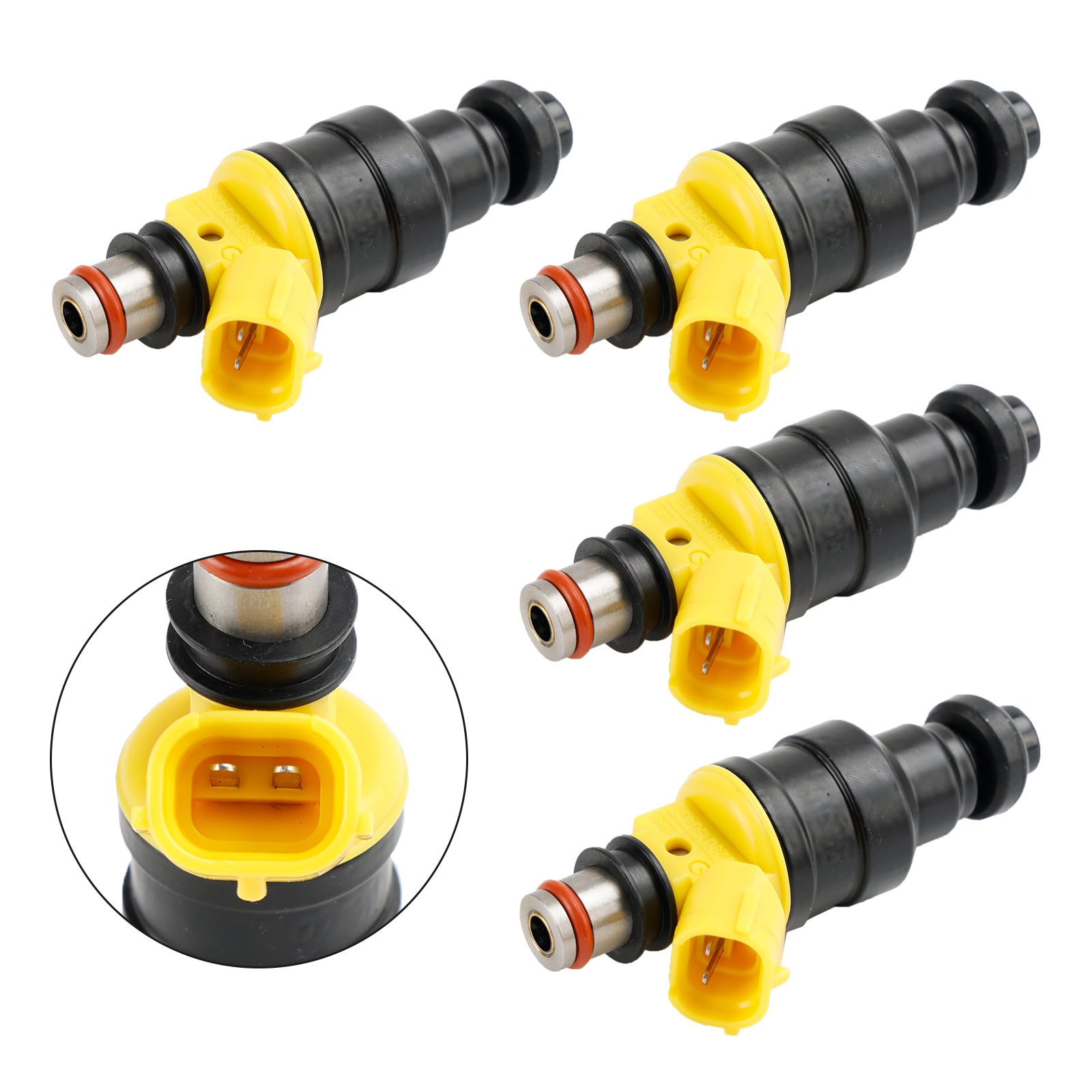 4pcs Fuel Injectors 23250-02020 Fit Toyota Carina 92-97 AT190 Avensis 97-00 Generic