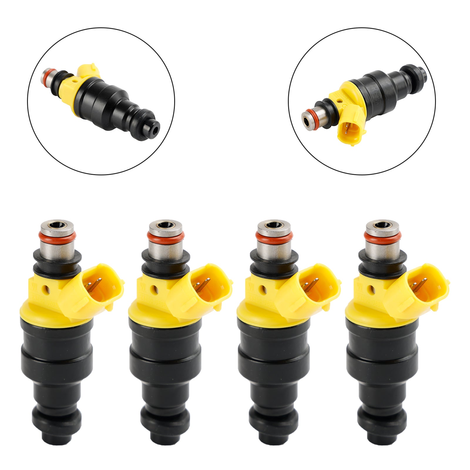 4pcs Fuel Injectors 23250-02020 Fit Toyota Carina 92-97 AT190 Avensis 97-00 Generic