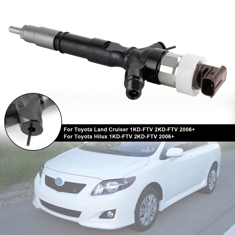 095000-6040 1 Uds. Inyector de combustible 23670-0R020 compatible con Toyota Corolla RAV4