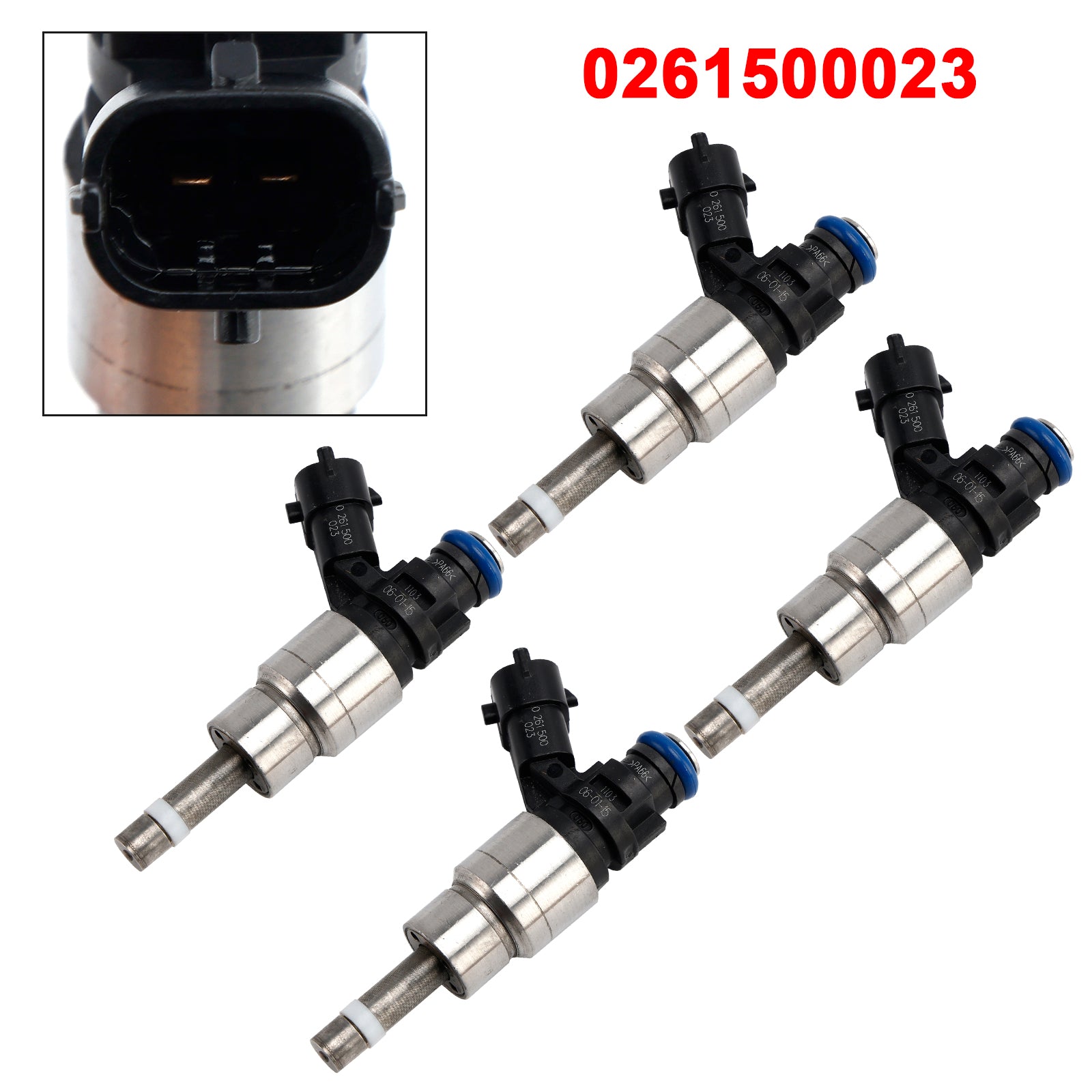 4Pcs Fuel Injector For Alfa Romeo 159 939 Brera Spider 2.2 JTS 0261500023
