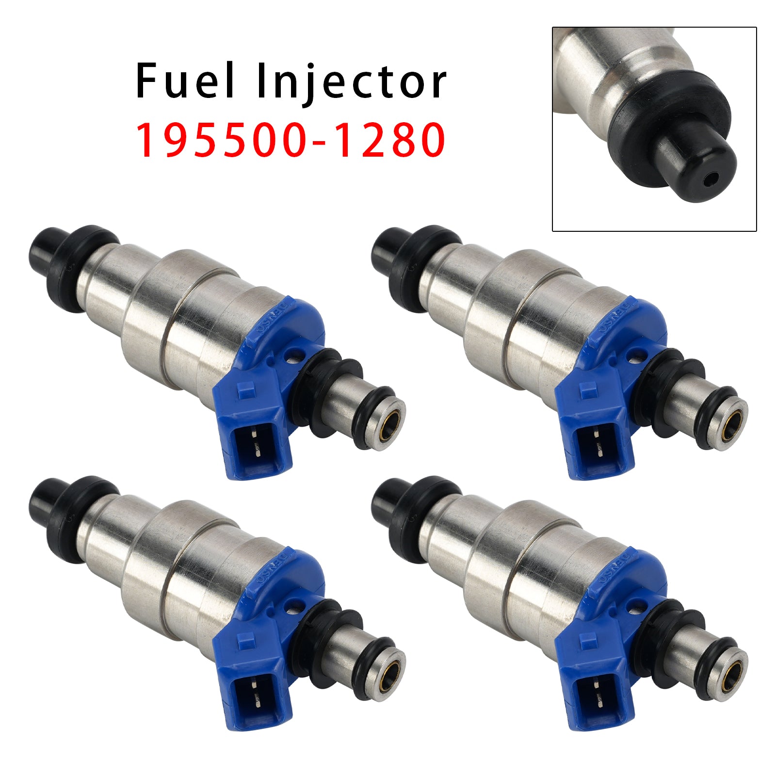 4Pcs Fuel Injector For Mazda MX-6 626 Ford Probe Mercury 1.6L 2.2L 195500-1280