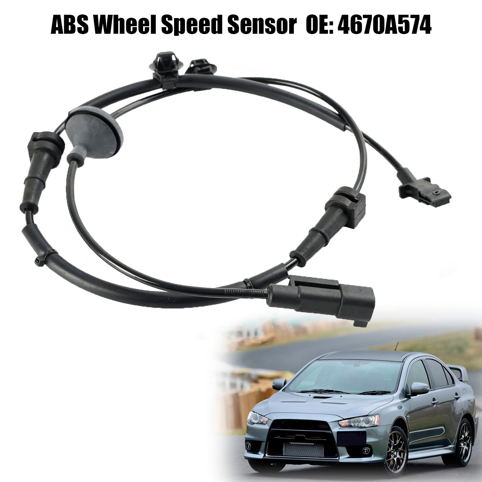 4670A574 Rear Right ABS Wheel Speed Sensor Mitsubishi Outlander III 2010-On