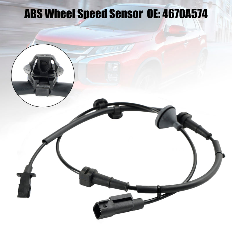4670A574 Rear Right ABS Wheel Speed Sensor Mitsubishi Outlander III 2010-On