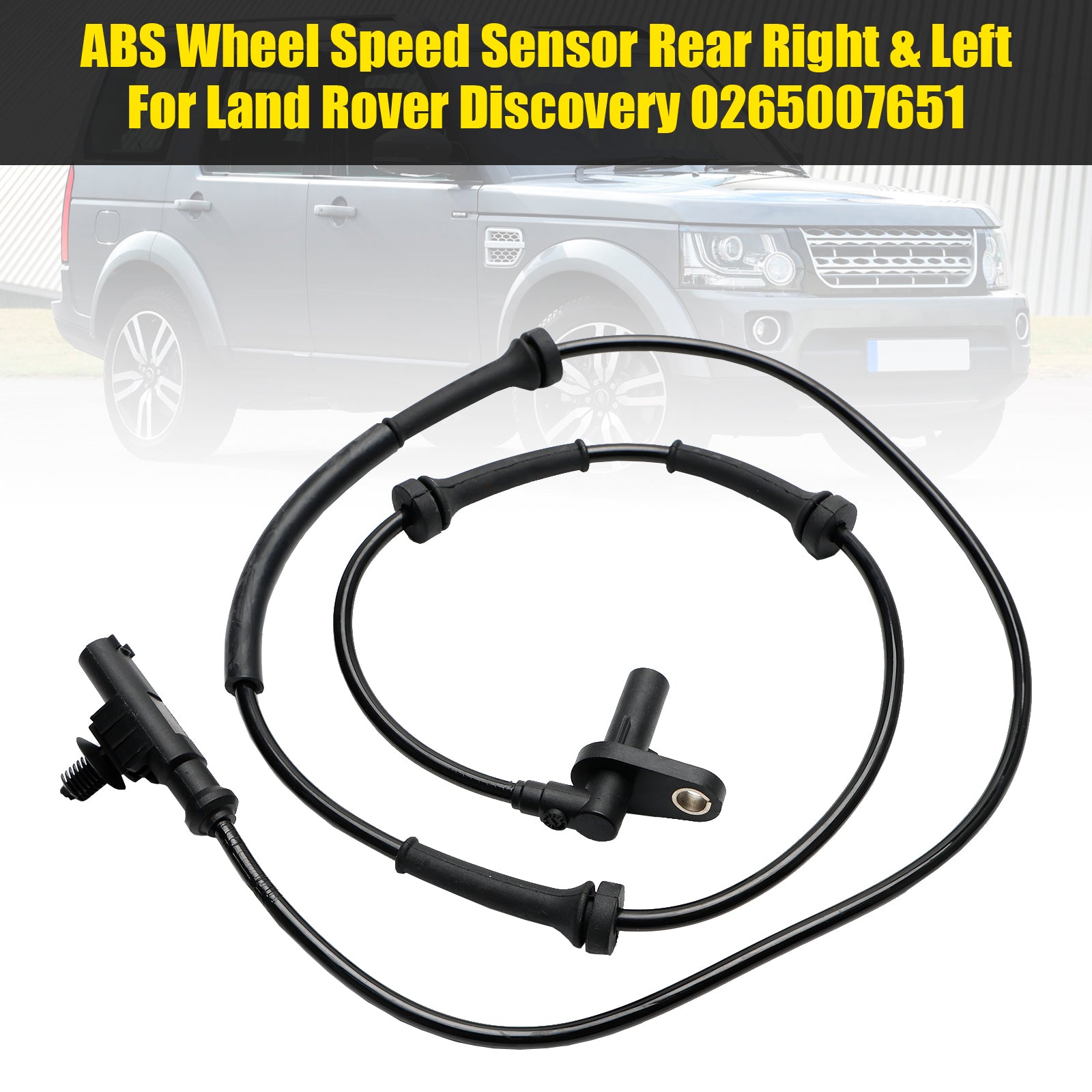 ABS Wheel Speed Sensor Rear Right & Left For Land Rover Discovery 0265007651