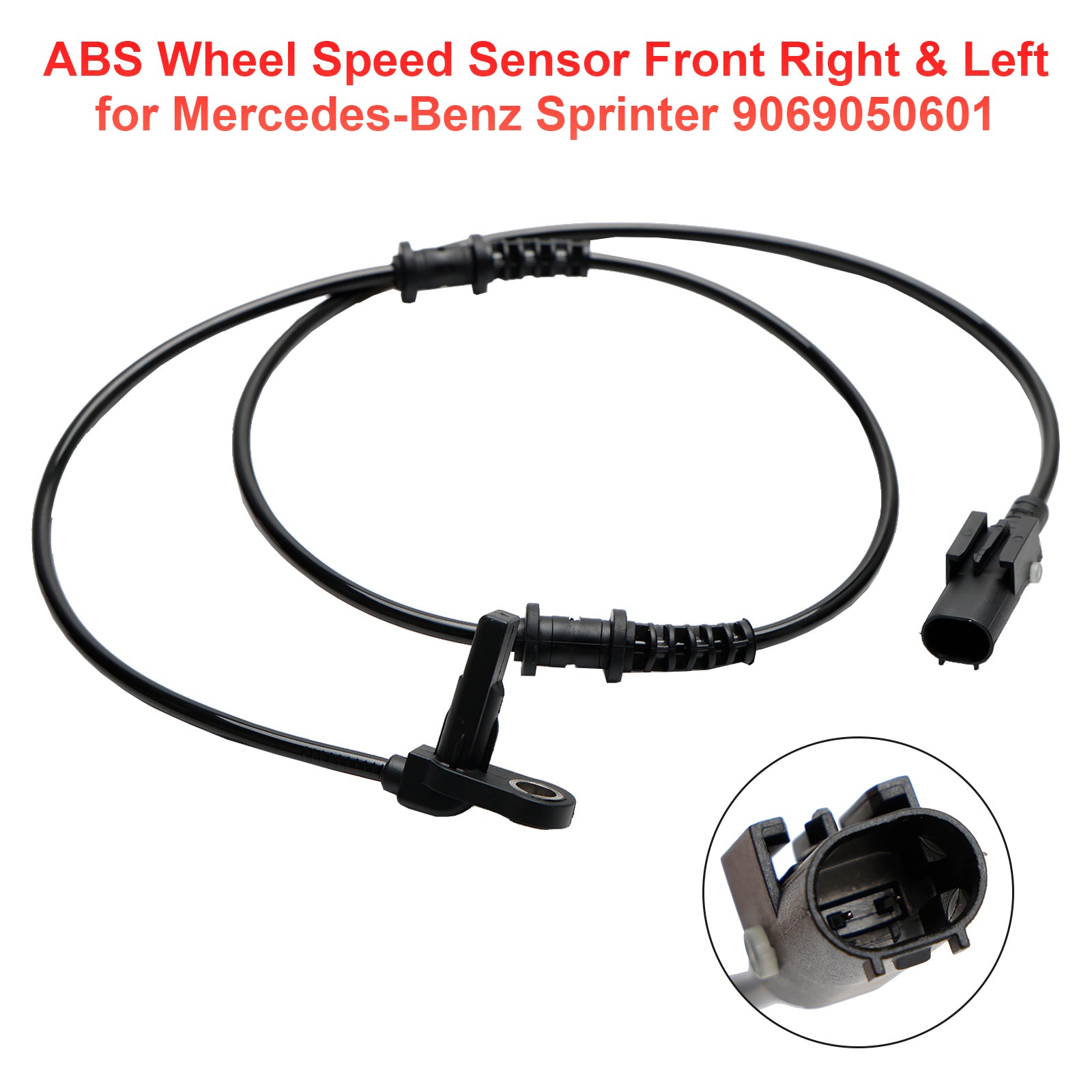 ABS Wheel Speed Sensor Front Right & Left for Mercedes-Benz Sprinter 9069050601