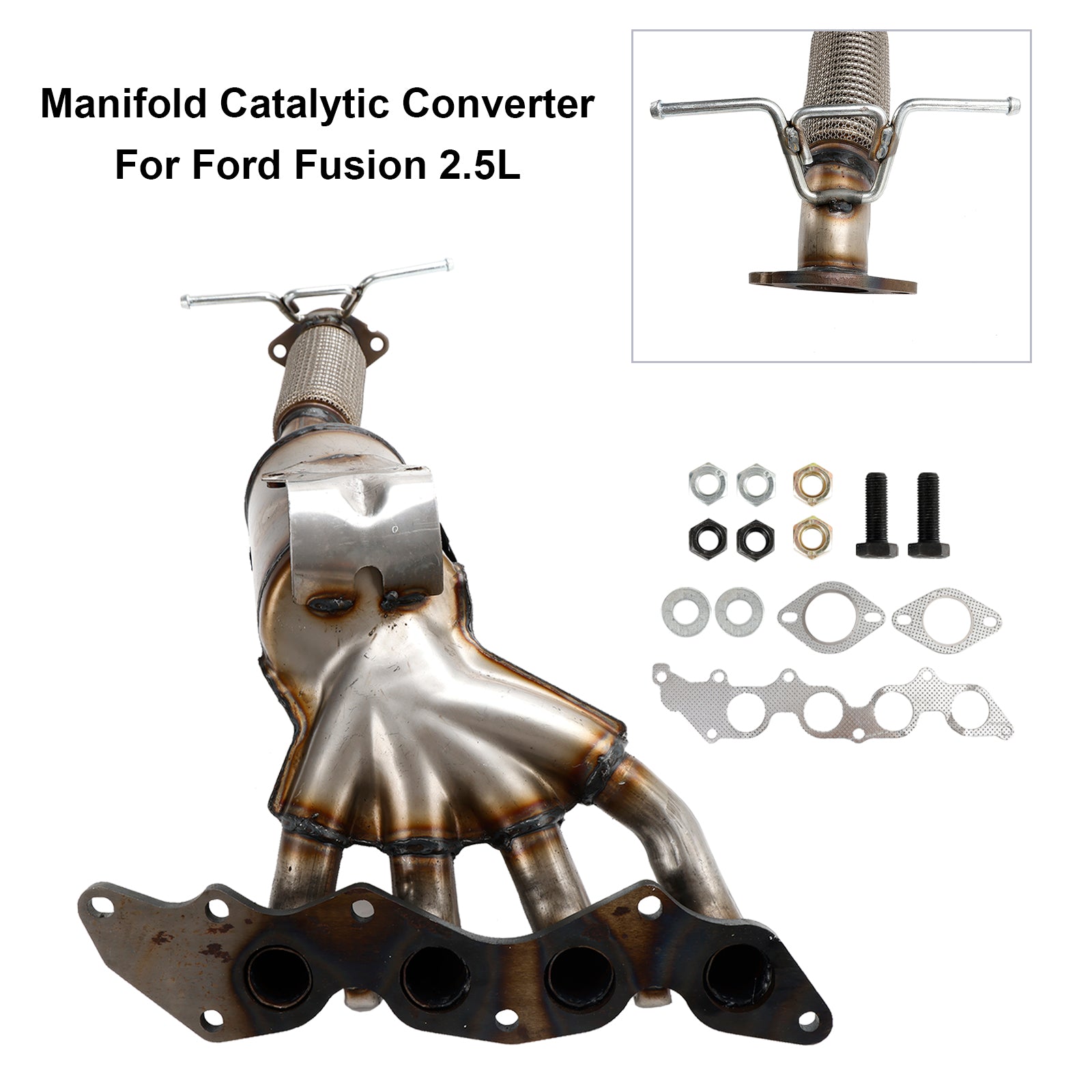 Manifold Catalytic Converter 18H44-276 Direct Fit For Ford Fusion 2.5L 2013-2018