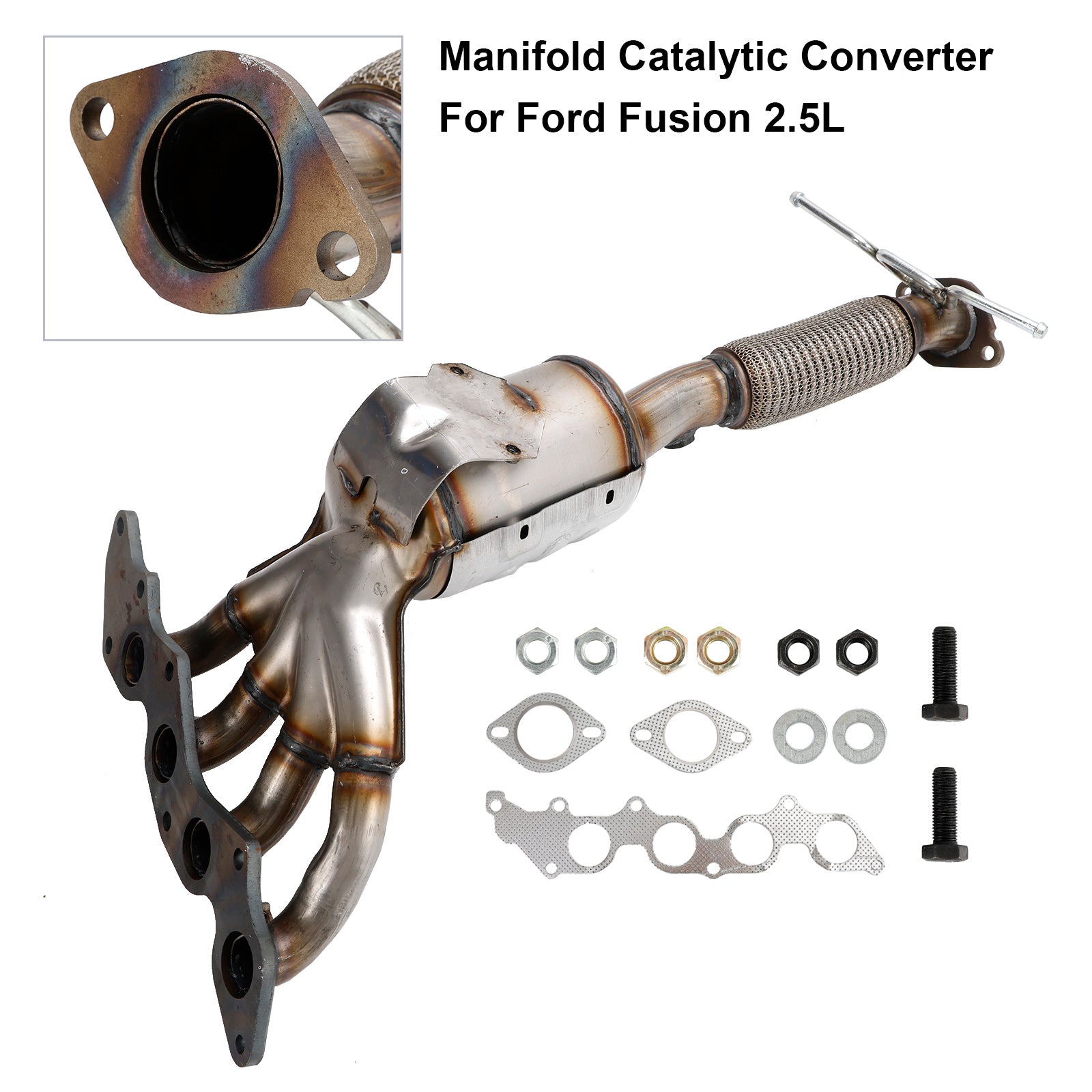 Manifold Catalytic Converter 18H44-276 Direct Fit For Ford Fusion 2.5L 2013-2018