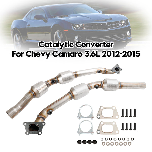 Left + Right Catalytic Converter For 2012 2013 2014 2015 Chevrolet Camaro 3.6L