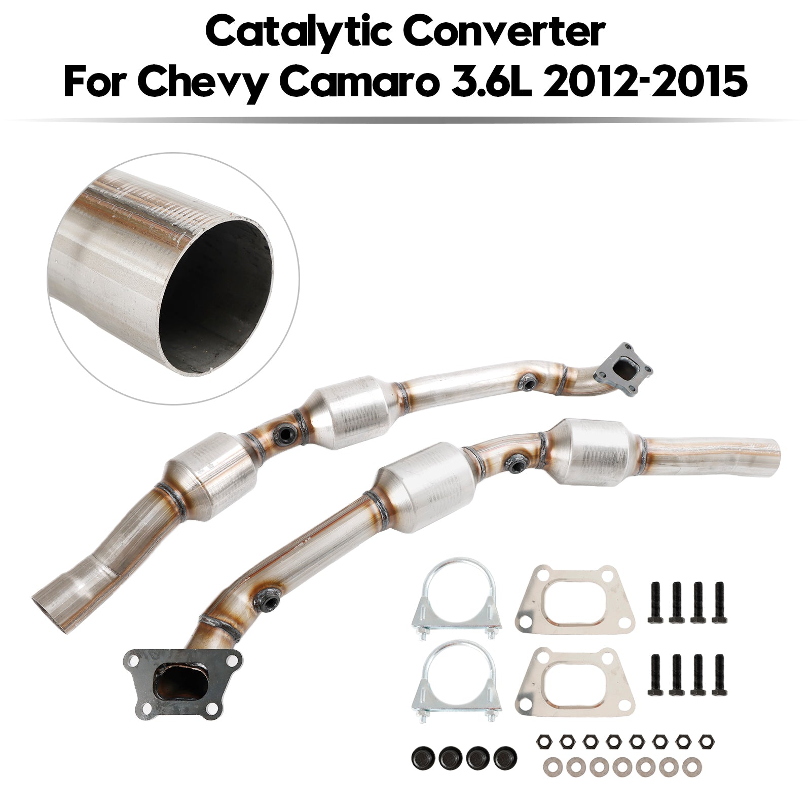 Left + Right Catalytic Converter For 2012 2013 2014 2015 Chevrolet Camaro 3.6L