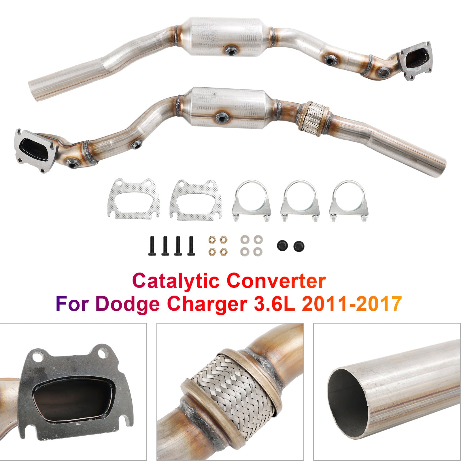 Left & Right Catalytic Converter For Dodge Charger Chrysler 300 3.6L 2011-2017