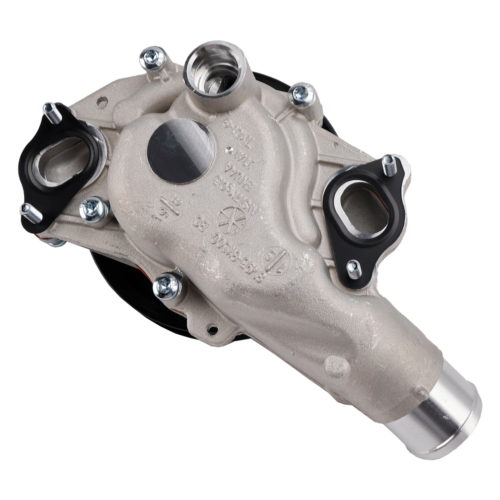 2010-2014 Jaguar XF 5.0L V8 XFR XFR-S Water Pump w/ Bolts Gaskets Connector + Thermostat Kit