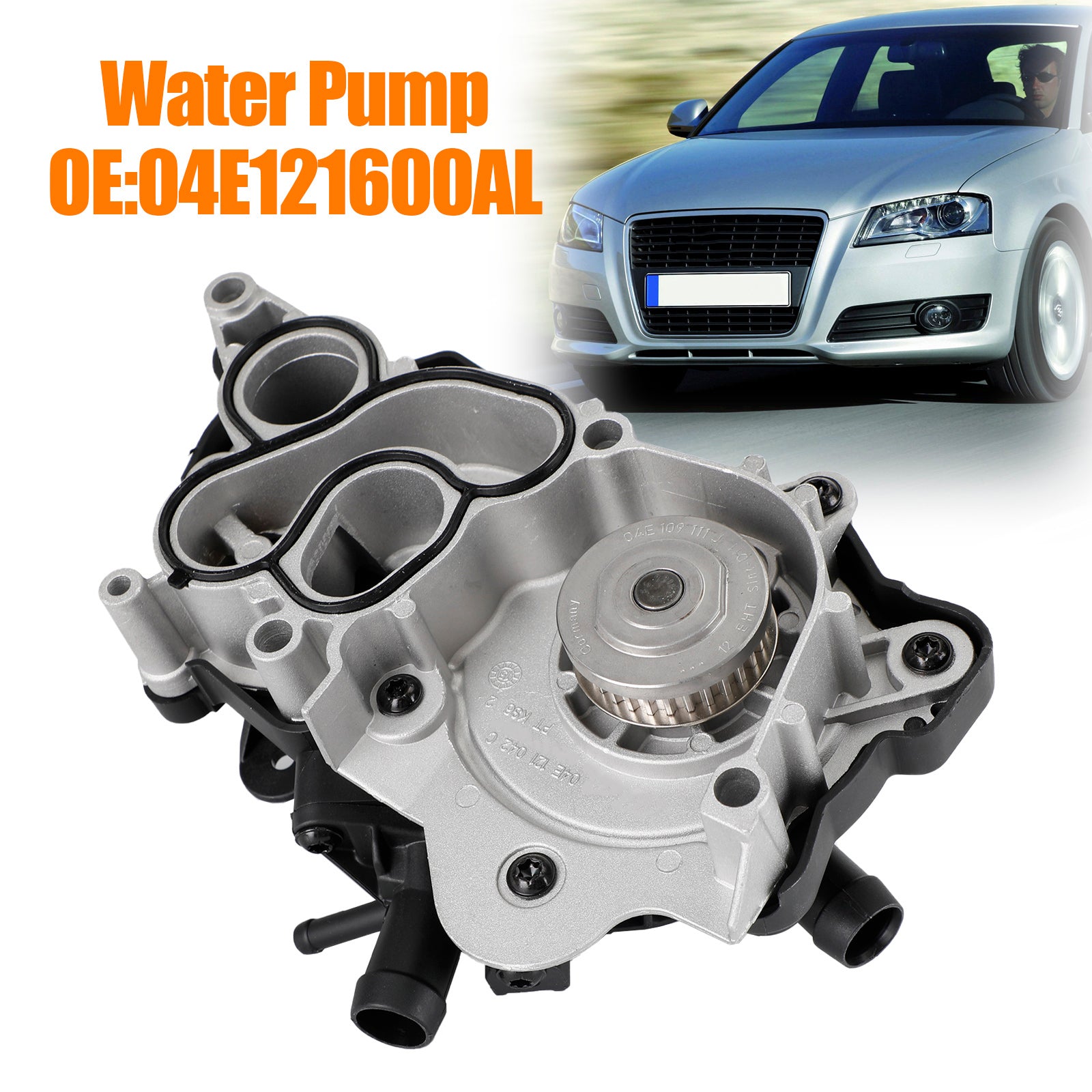 04E121600AL 04E121600BD 04E121121E 04E121042A 04E121600P 04E121600Q Coolant Pump Water Pump Housing Assembly for Audi A3 A1