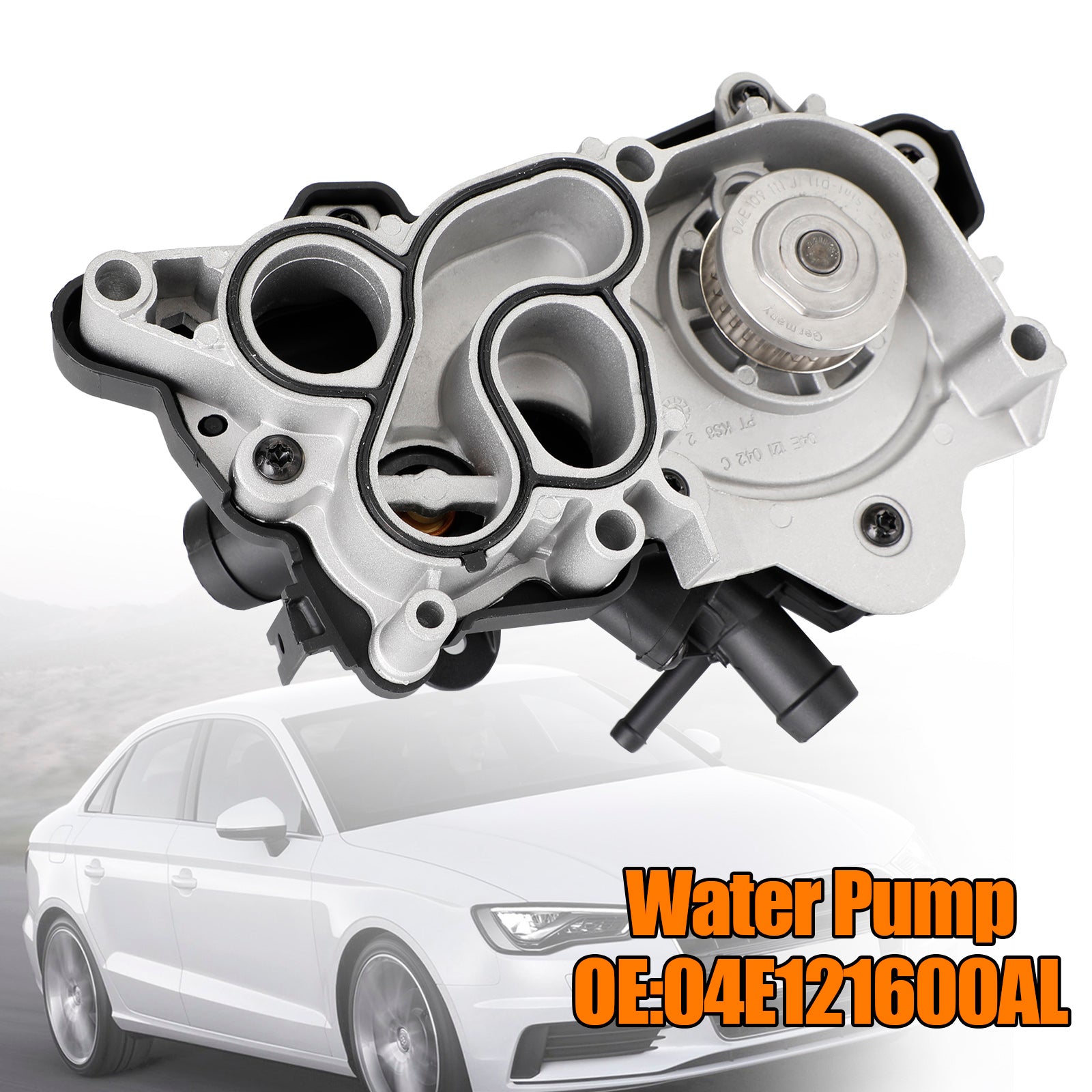 04E121600AL 04E121600BD 04E121121E 04E121042A 04E121600P 04E121600Q Coolant Pump Water Pump Housing Assembly for Audi A3 A1
