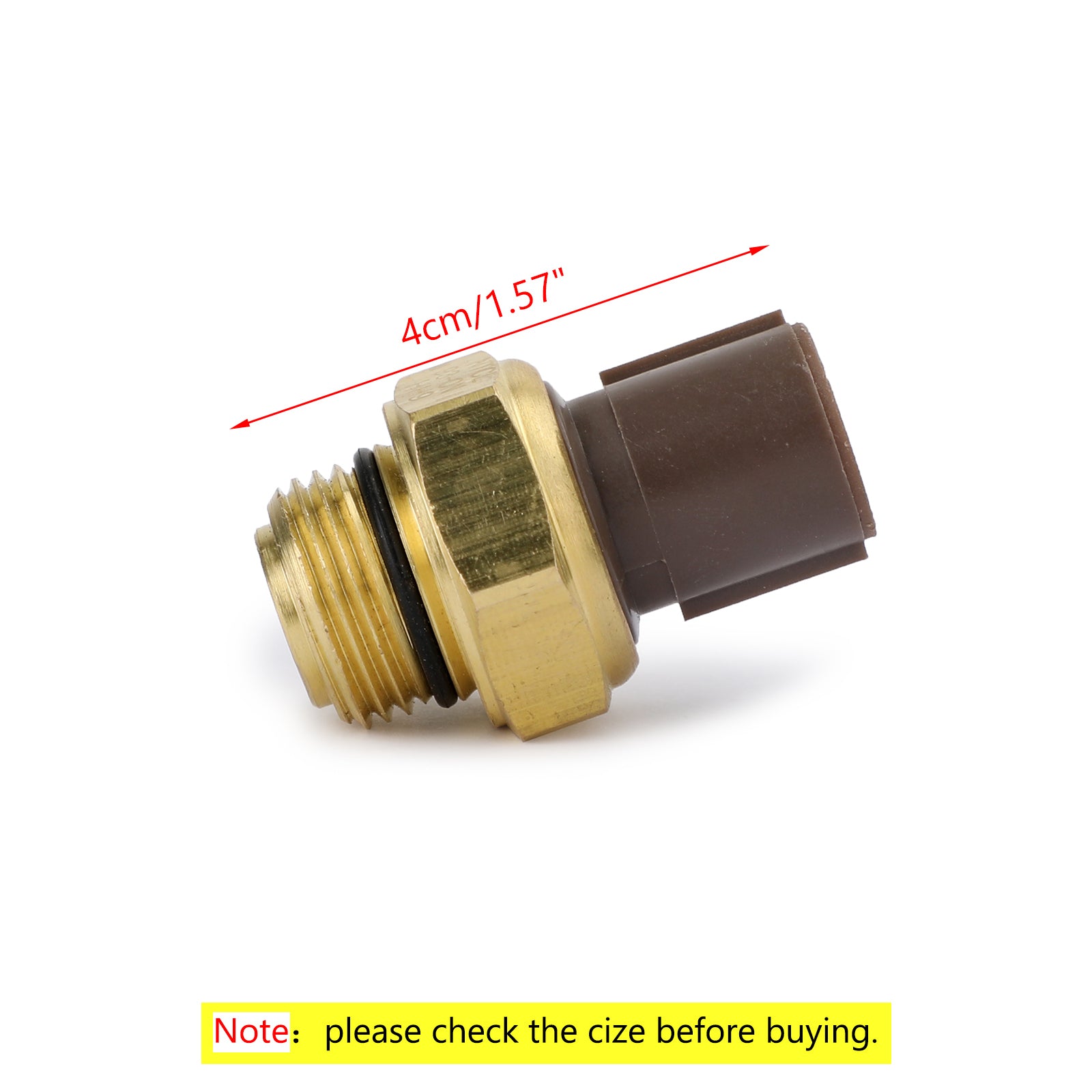 El sensor del interruptor del ventilador de refrigeración del radiador se adapta a Acura HONDA Accord Civic CRV 37760P00003 genérico