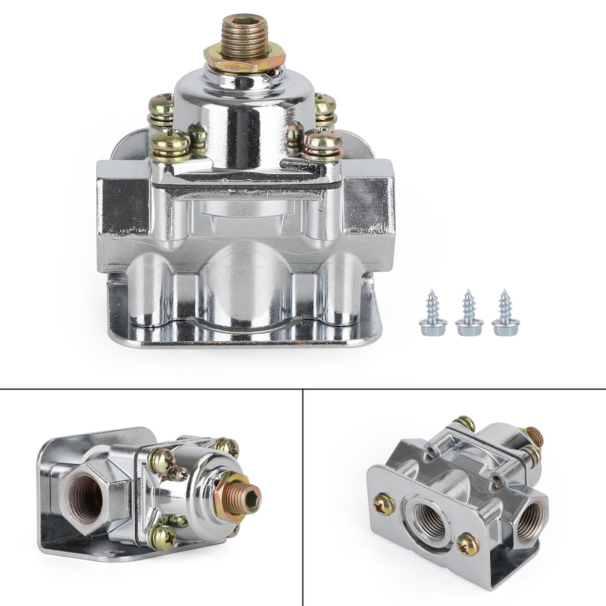 Holley 12-803 2포트 4 1/2~9 PSI 기화기 연료 압력 조절기