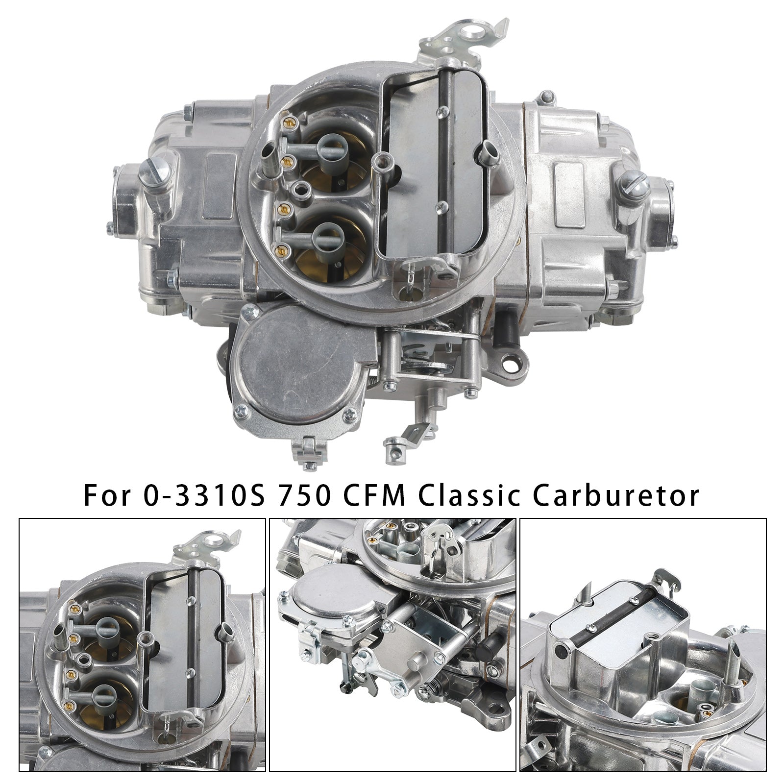 Carburetor 4-Barrel 0-3310S 750 CFM Manual