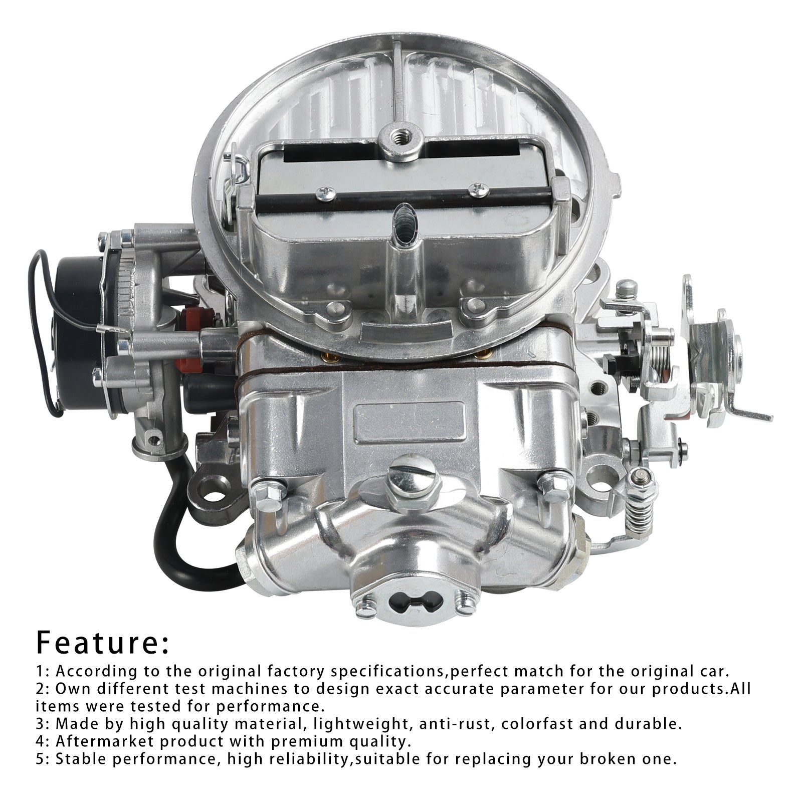 2BBL 기화기 500 CFM 전기 초크 0-80500 Holley 2300