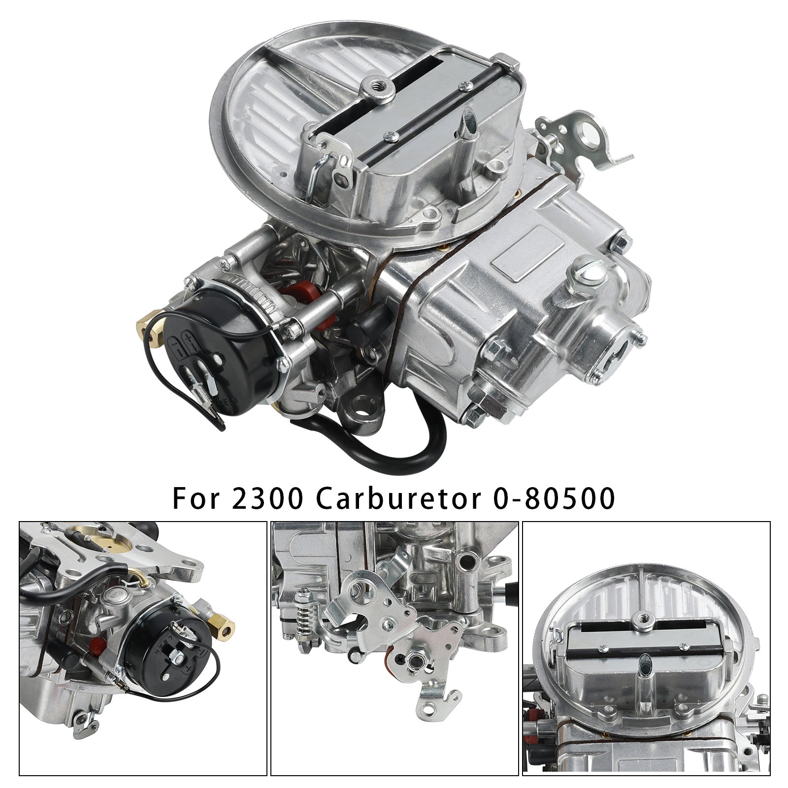 2BBL 기화기 500 CFM 전기 초크 0-80500 Holley 2300
