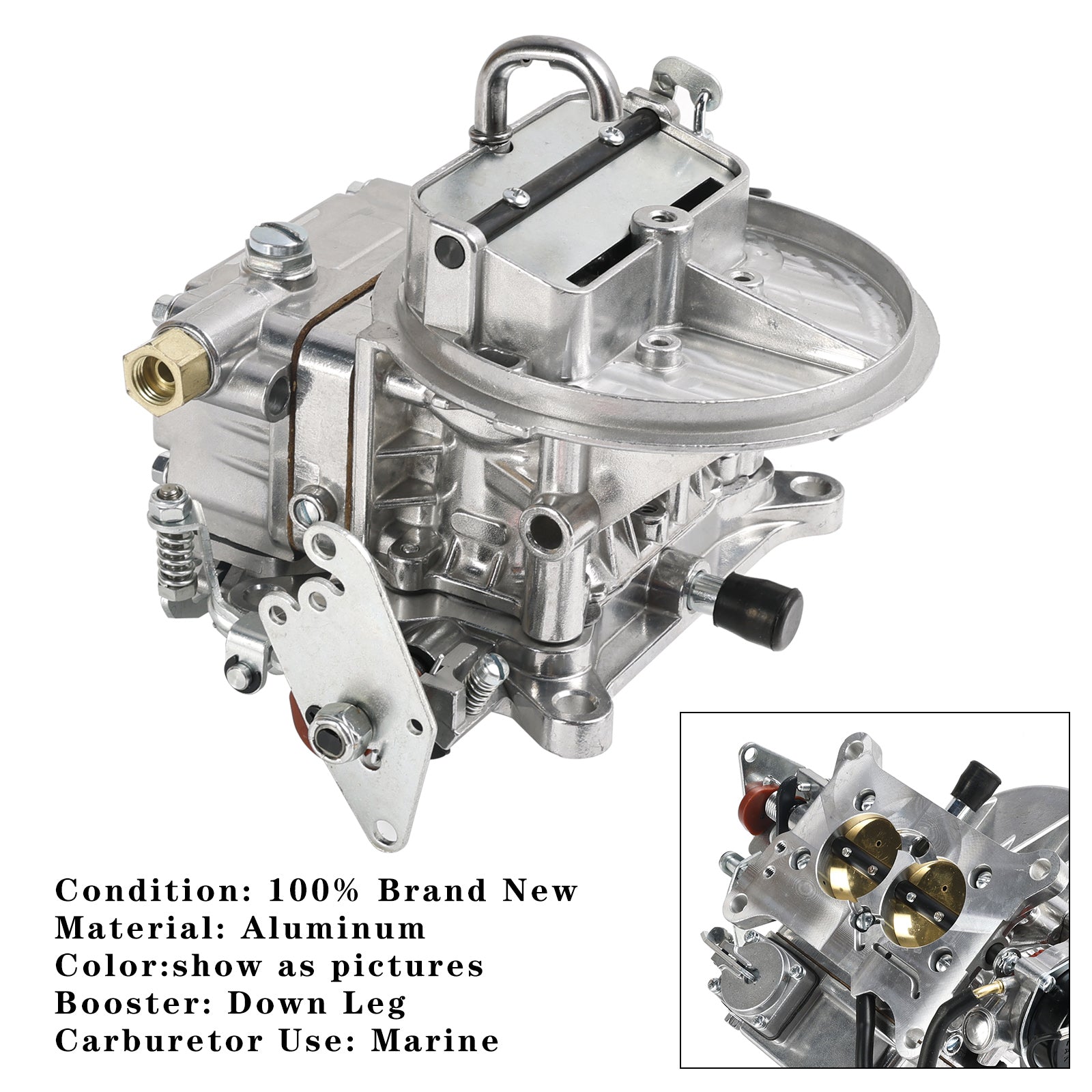 Marine Carburetor 500 CFM Electric Choke 0-80402-2 For 2300 Gas