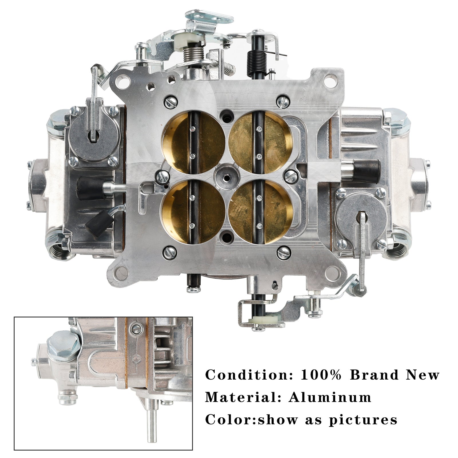 Quick Fuel 850 CFM Carburetor 4150 Mechanical BR67201 For Holley Brawler Race