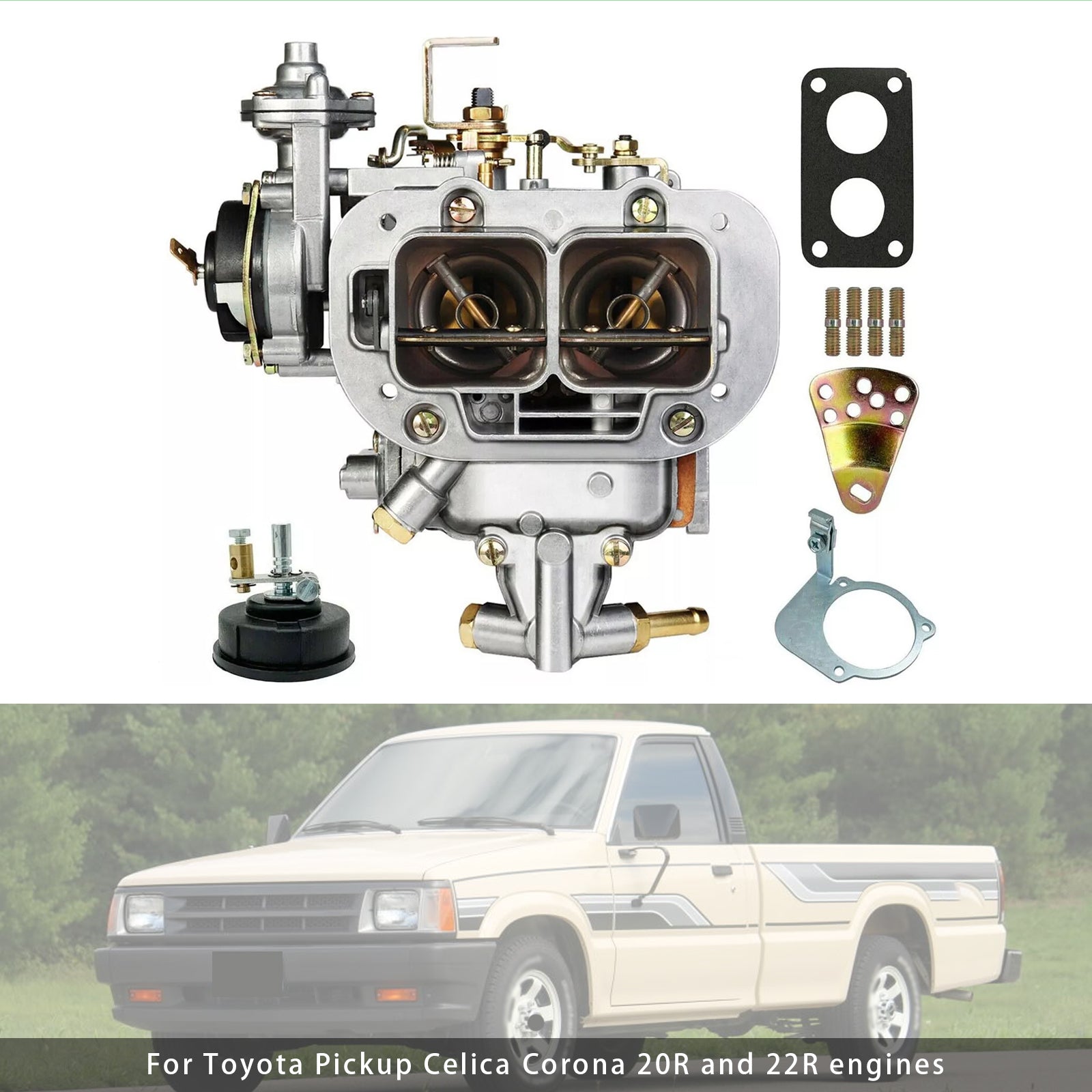 1973-1974 Datsun 픽업 L18 1800cc PL620, 510, 610, 710 Weber 32/36 DGV DGEV DGAV 2 배럴 기화기 ​​22680