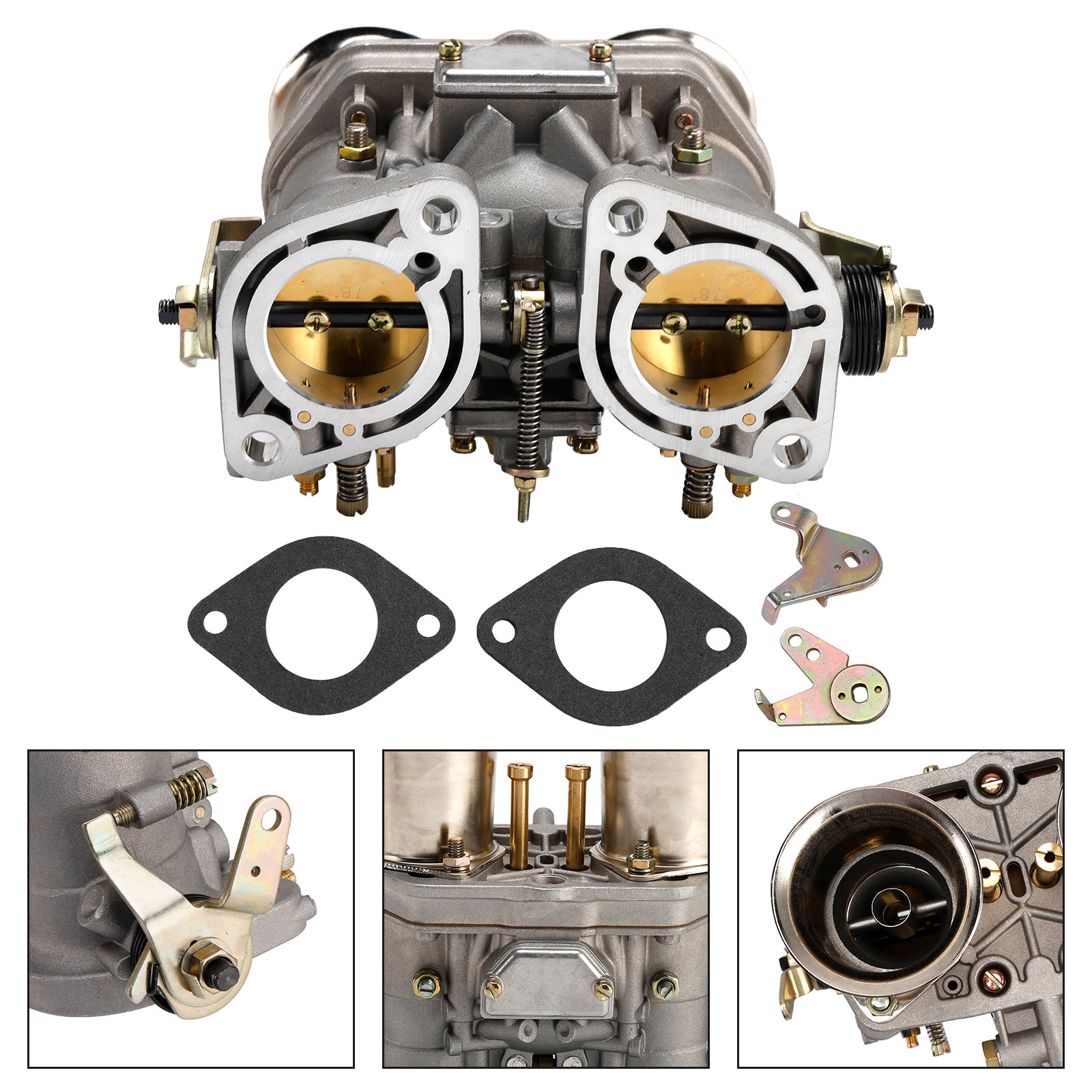 40mm IDF 40IDF Downdraft Carb Carburetor w Extended Fuel Bowl For Weber EMPI