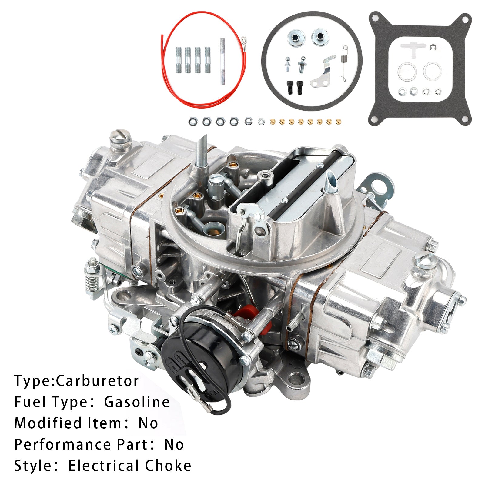BR-67213 Carburetor 4 Barrel 750 CFM Double Pumper Carb E-Choke