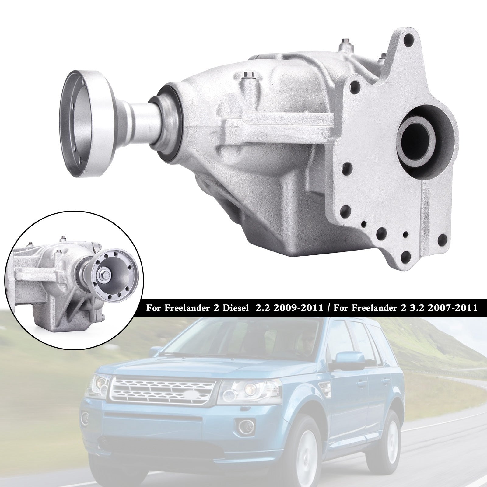 Reinforced Front Differential Distribution Transmission Recond D 24m LR007147 For Freelander 2.2L