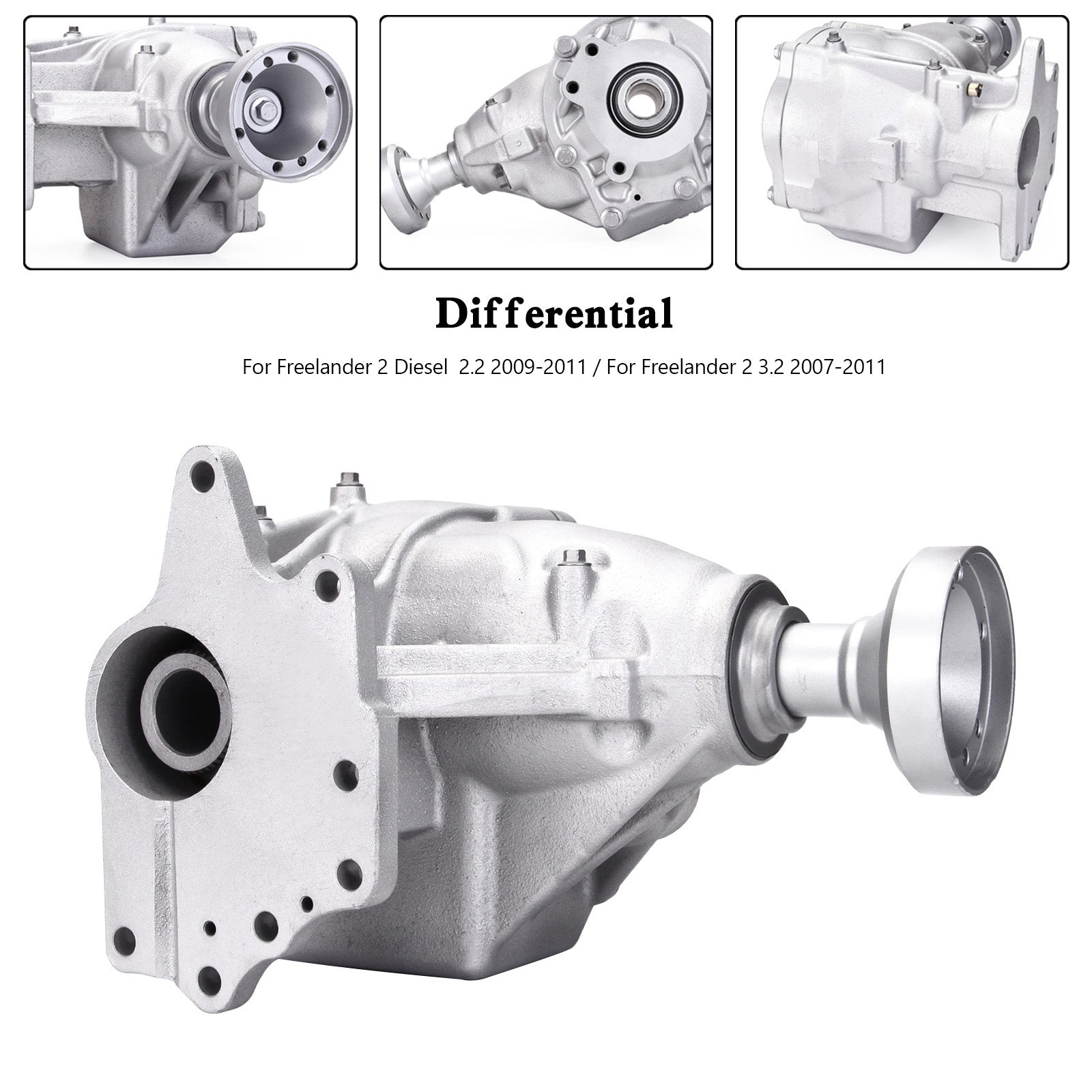 Transmisión de distribución diferencial delantera reforzada Recond D 24m LR007147 para Freelander 2.2L