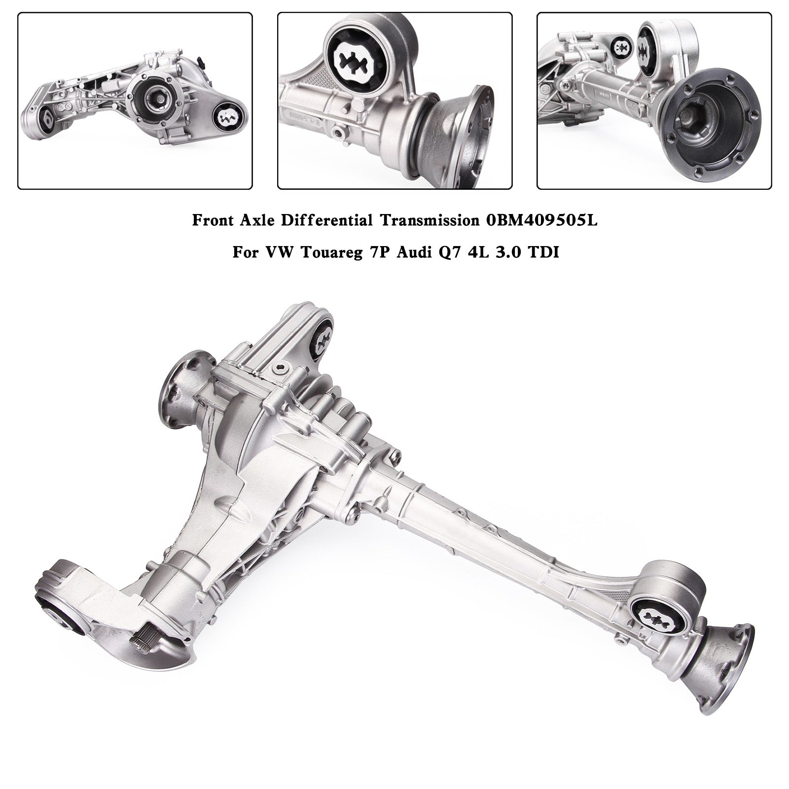 0BM409505L فولكس فاجن طوارق 7P Q7 4L 3.0 TDI ناقل الحركة التفاضلي للمحور الأمامي