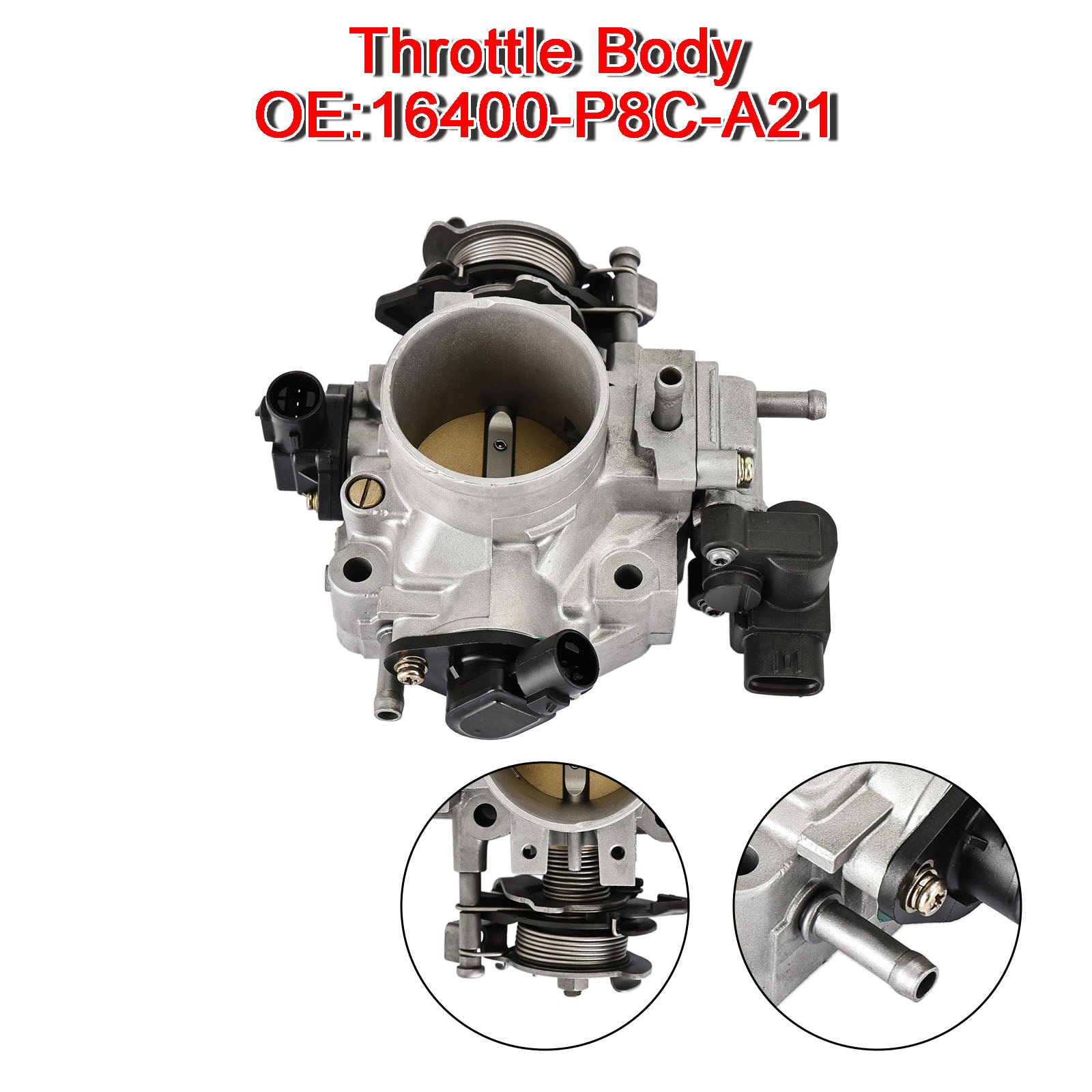 1998-2001 Honda Accord 3.0L 2.3L  Throttle Body Assembly 16400-P8C-A21 Fedex Express