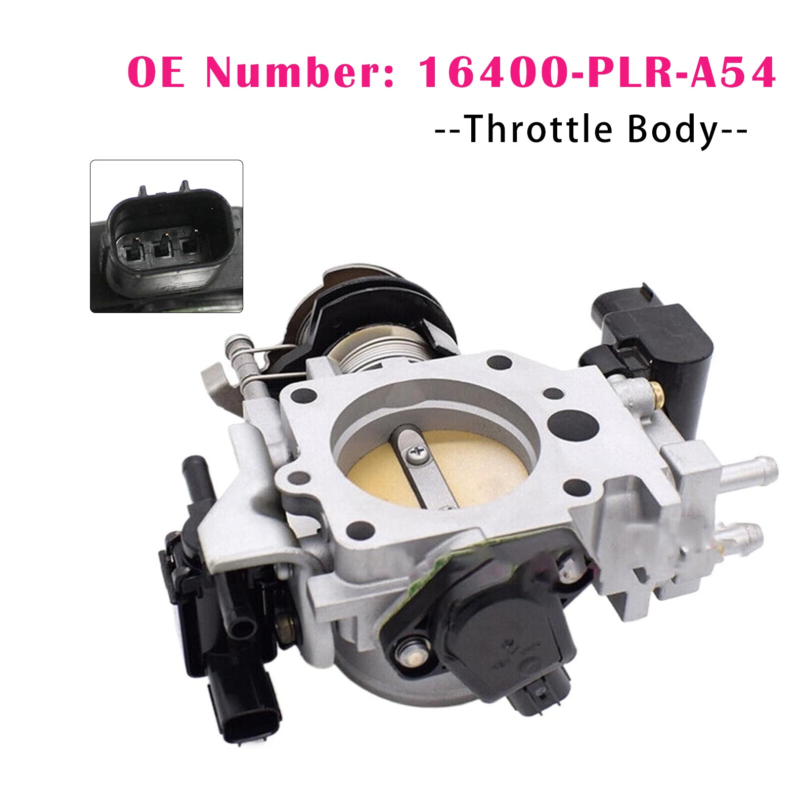 2001-2005 Honda Civic 4AT CVT 1.7L Throttle Body 16400-PLR-A54