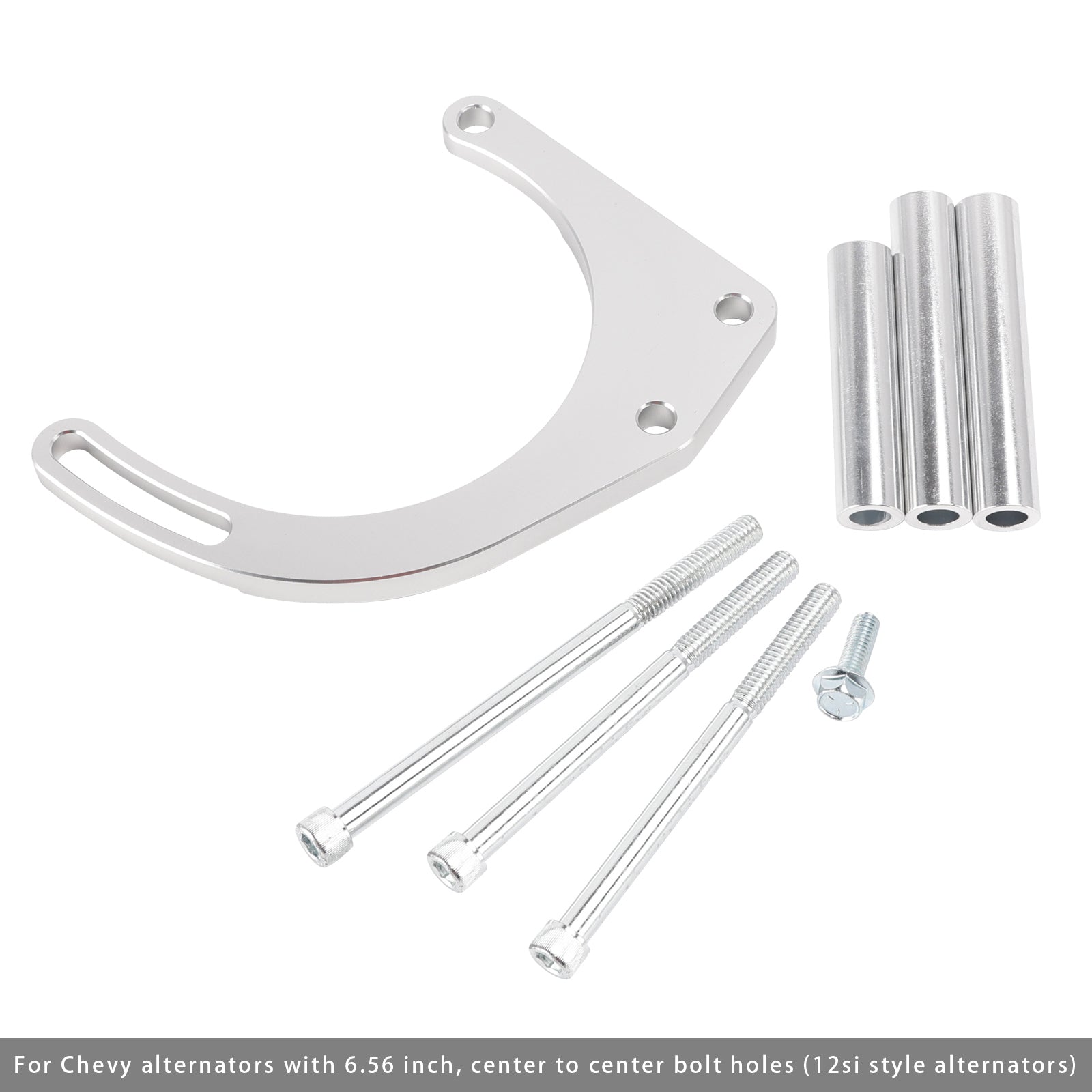 Alternator Bracket Electric Adjustable Water Pump Mount Kit 551672E For Chevy