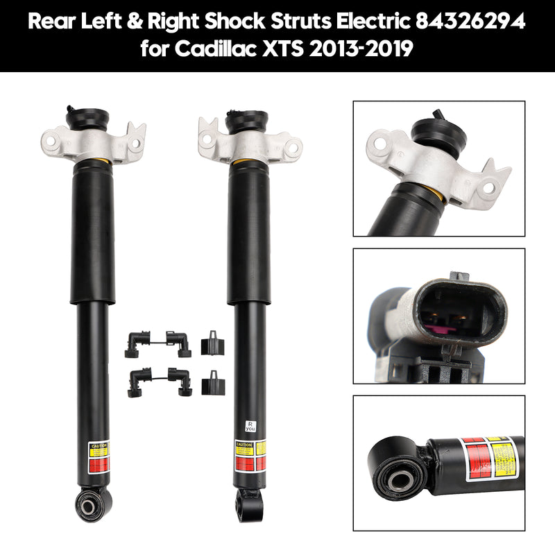 Cadillac XTS 2013-2019 Rear Left & Right Shock Struts Electric 84326293 84326294 19302782 20903682 22961781 23457034