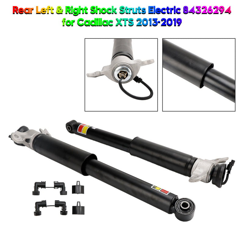 Cadillac XTS 2013-2019 Rear Left & Right Shock Struts Electric 84326293 84326294 19302782 20903682 22961781 23457034