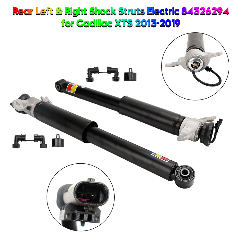 Cadillac XTS 2013-2019 Rear Left & Right Shock Struts Electric 84326293 84326294 19302782 20903682 22961781 23457034