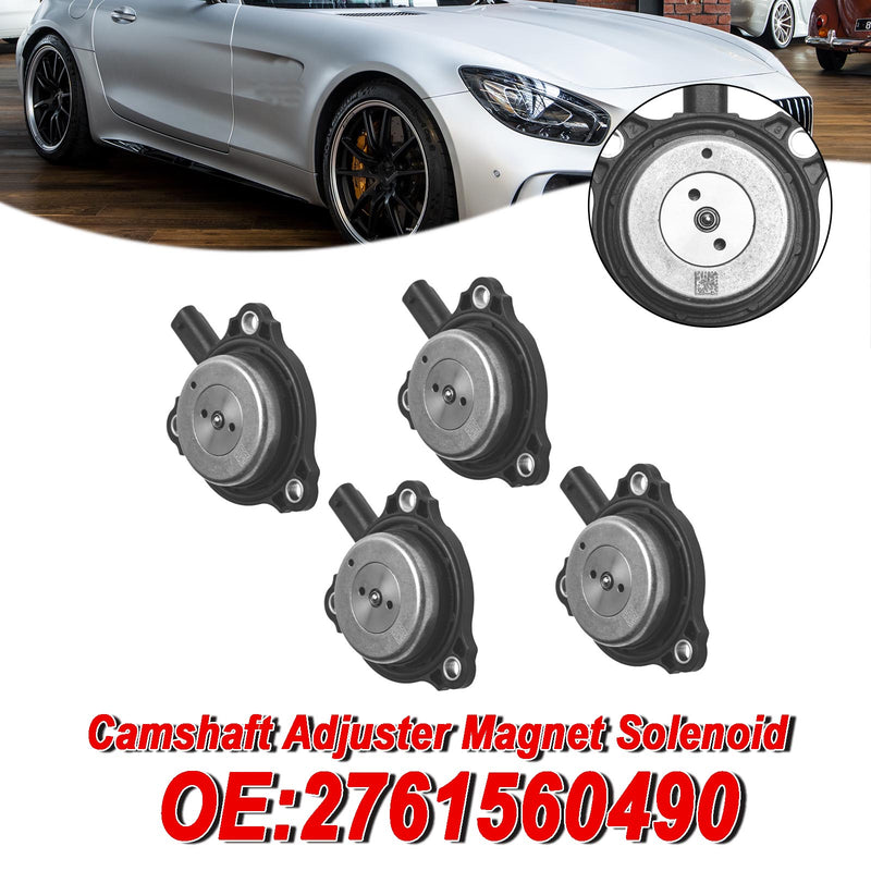 2012-2015 Benz C350 E63 AMG ML350 4PC Camshaft Adjuster Magnet Solenoid 2761560490 2761560790