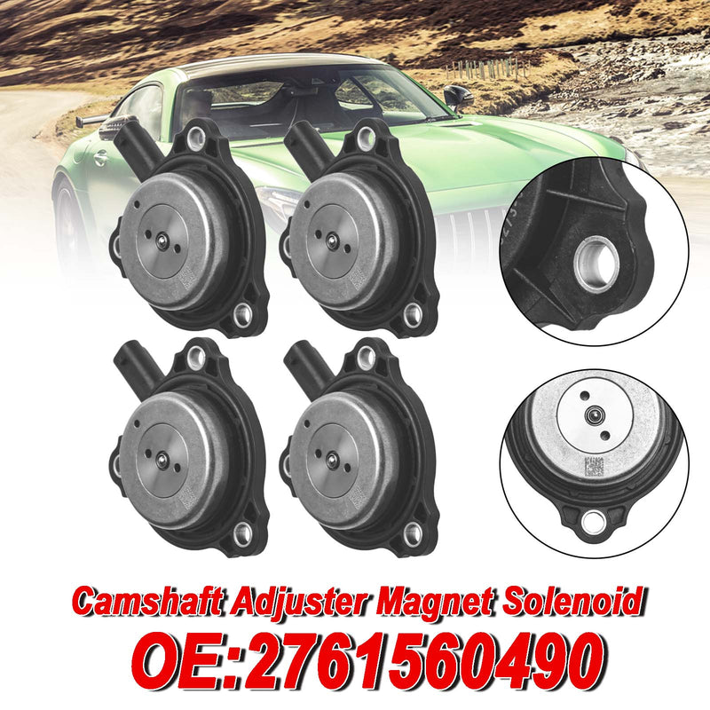 2012-2015 Benz C350 E63 AMG ML350 4PC Camshaft Adjuster Magnet Solenoid 2761560490 2761560790